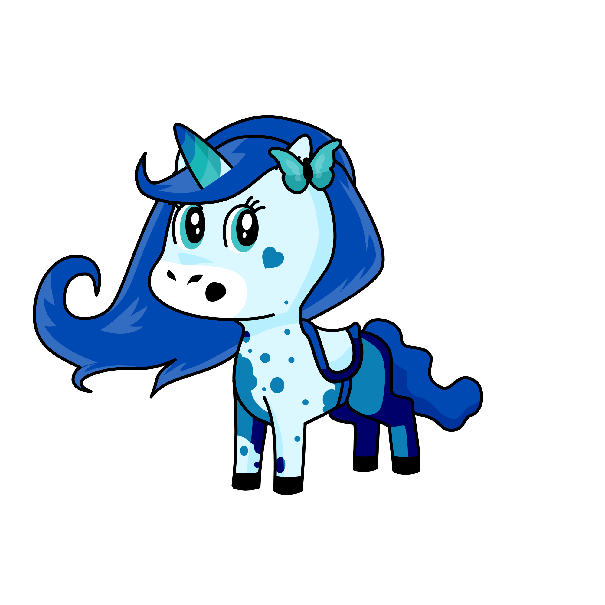 Flower, the unicorn