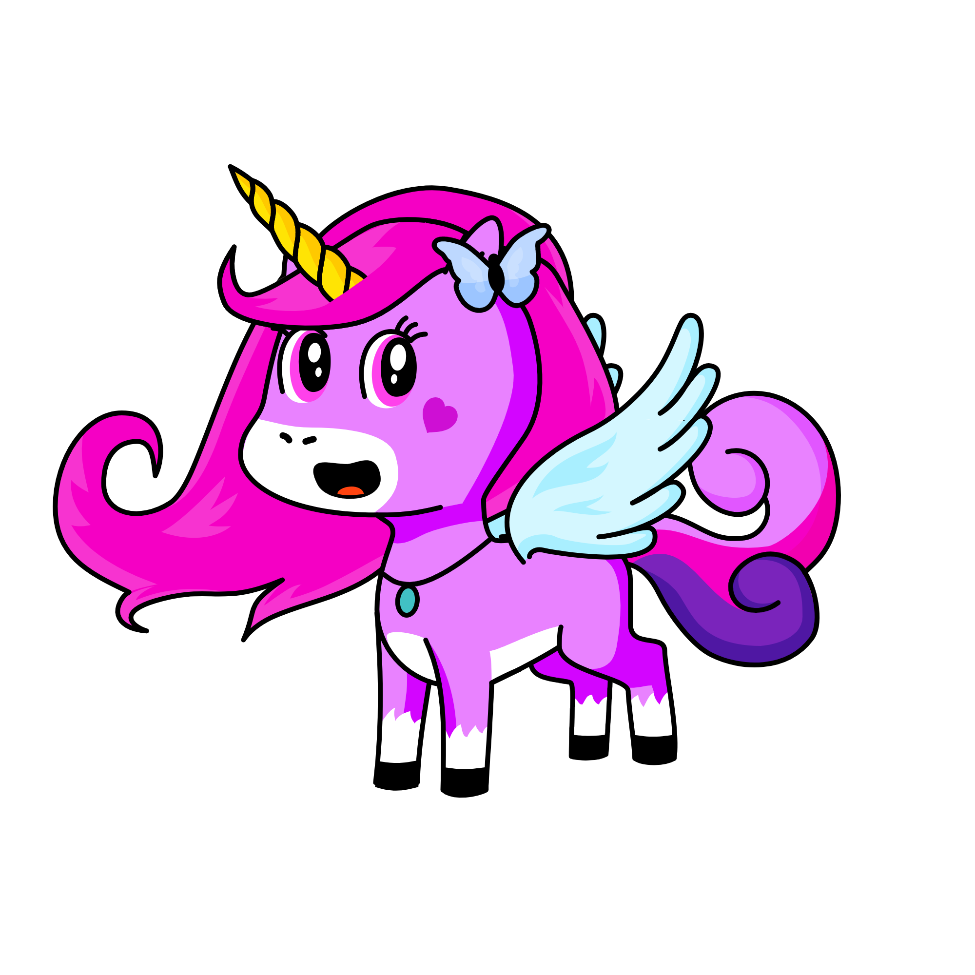 lina, the unicorn