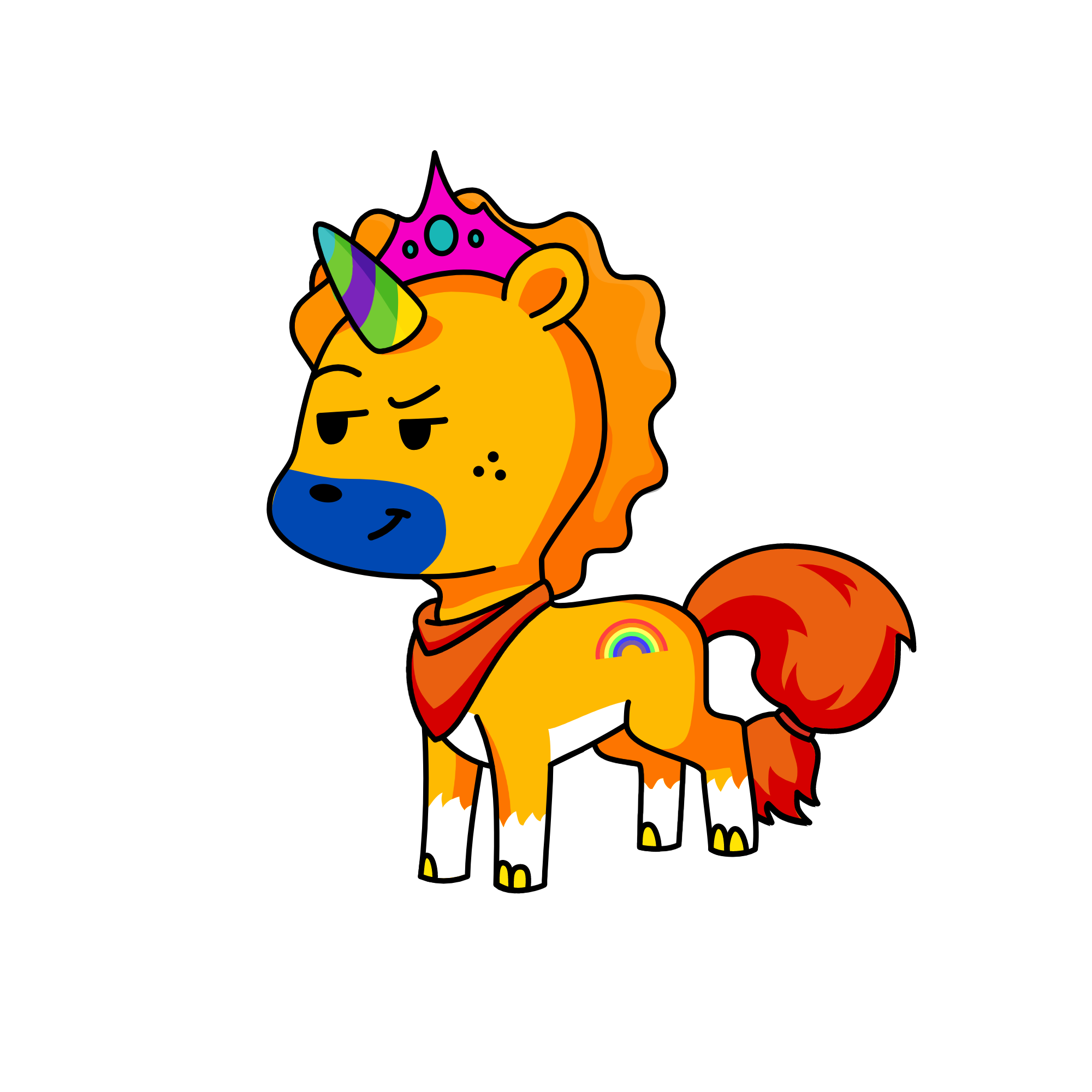 weirdo, the unicorn