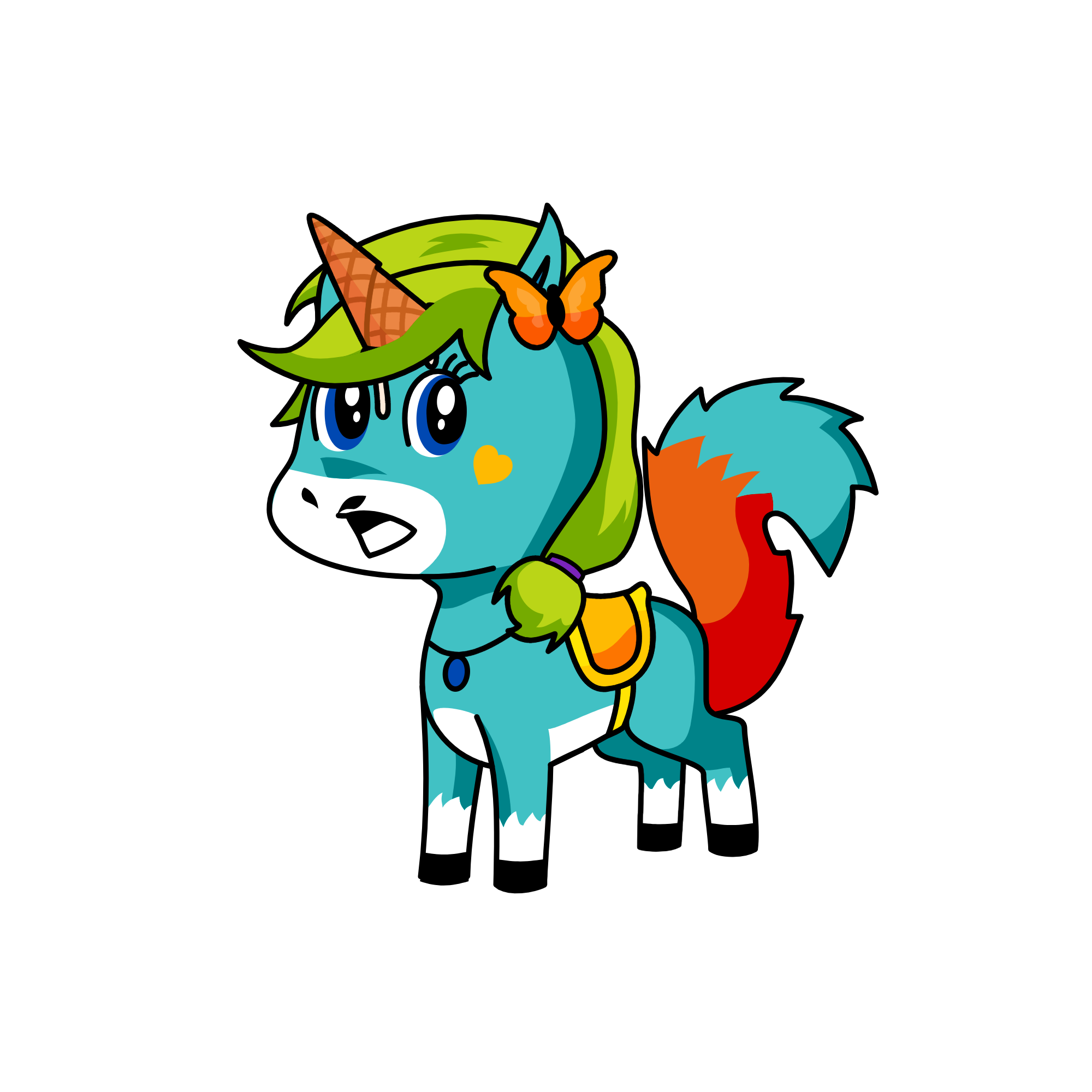 cone, the unicorn