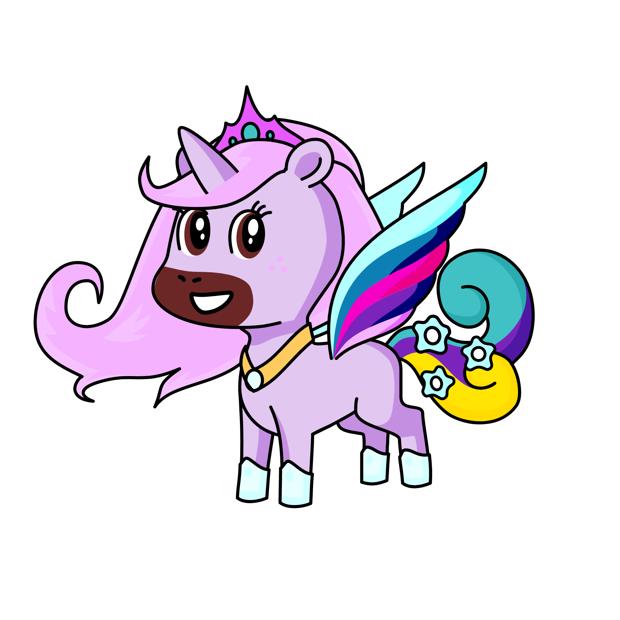 Anizha, the unicorn