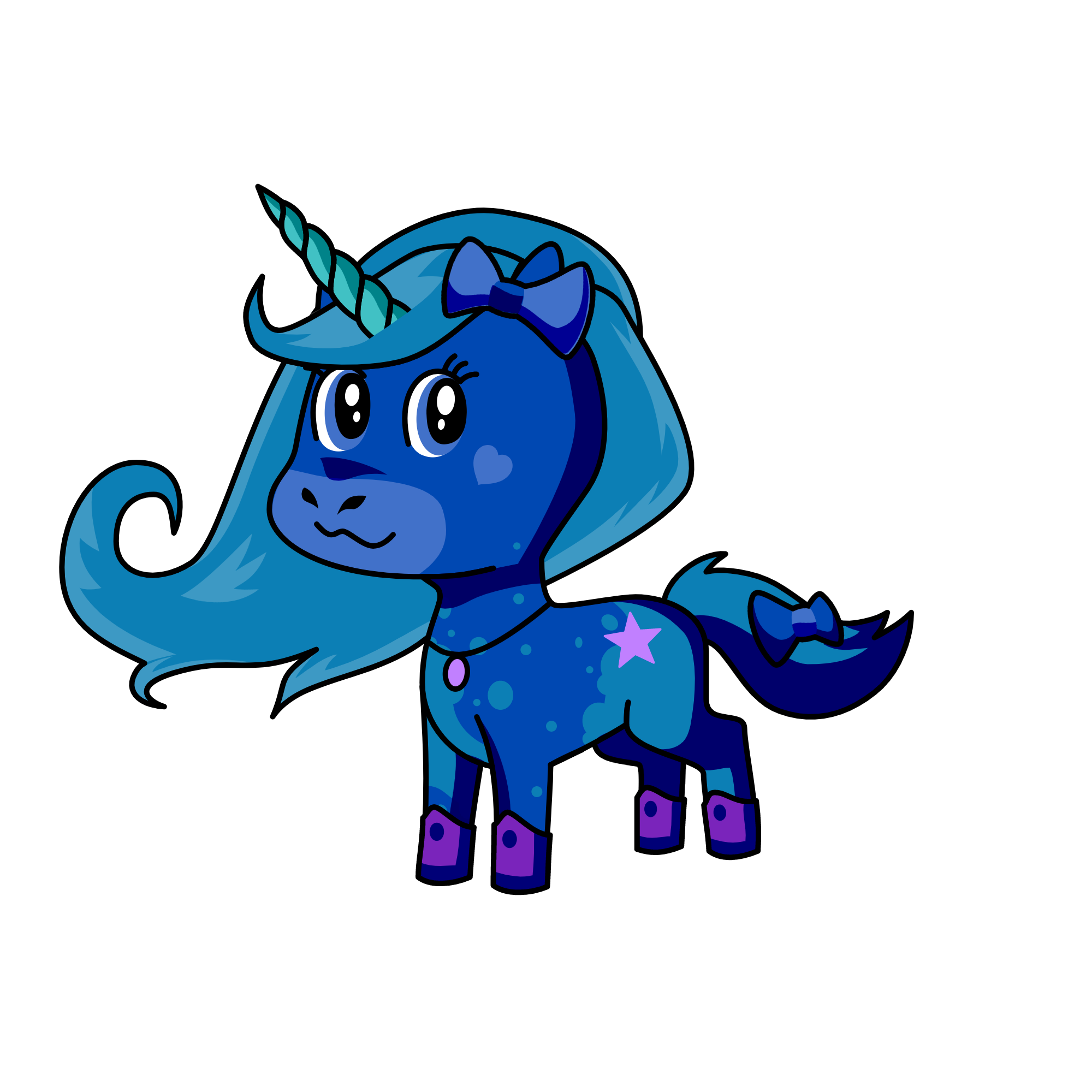 Galaxia, the unicorn