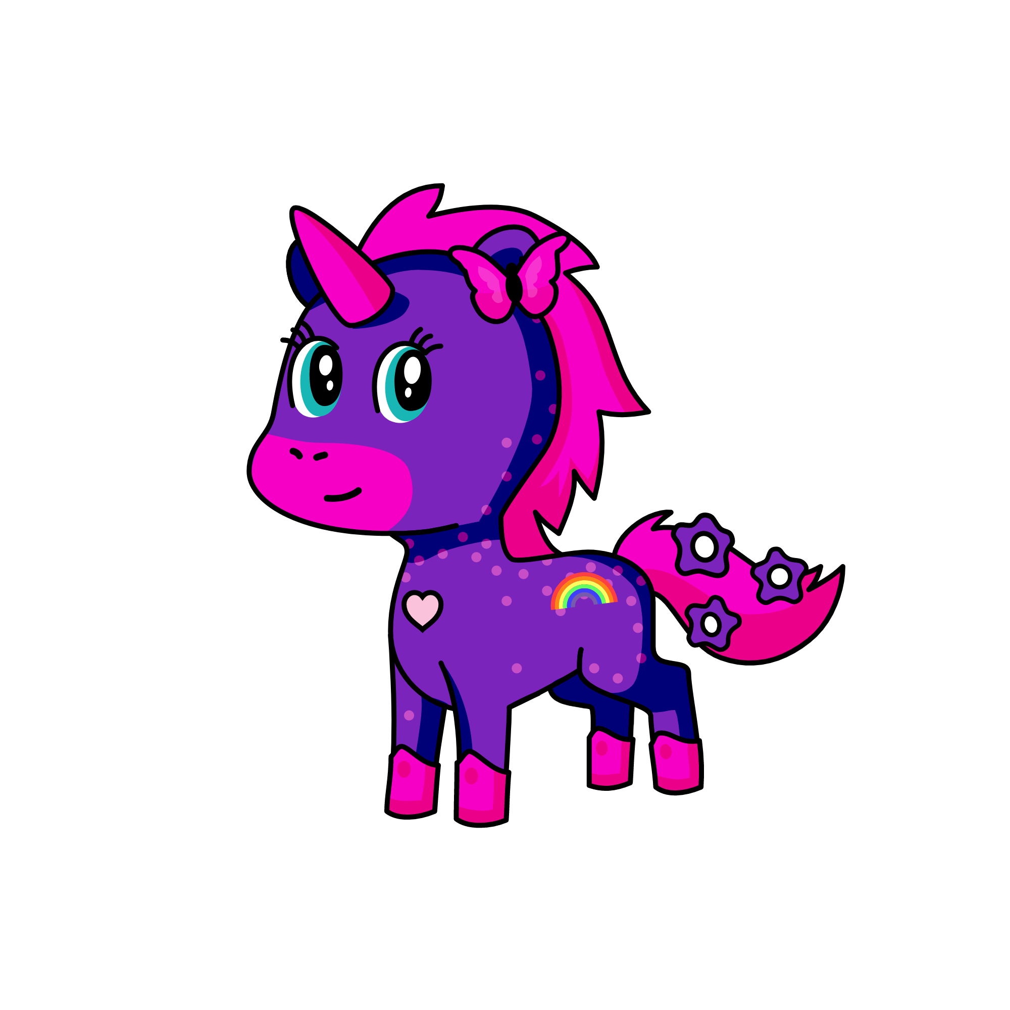 sandy, the unicorn