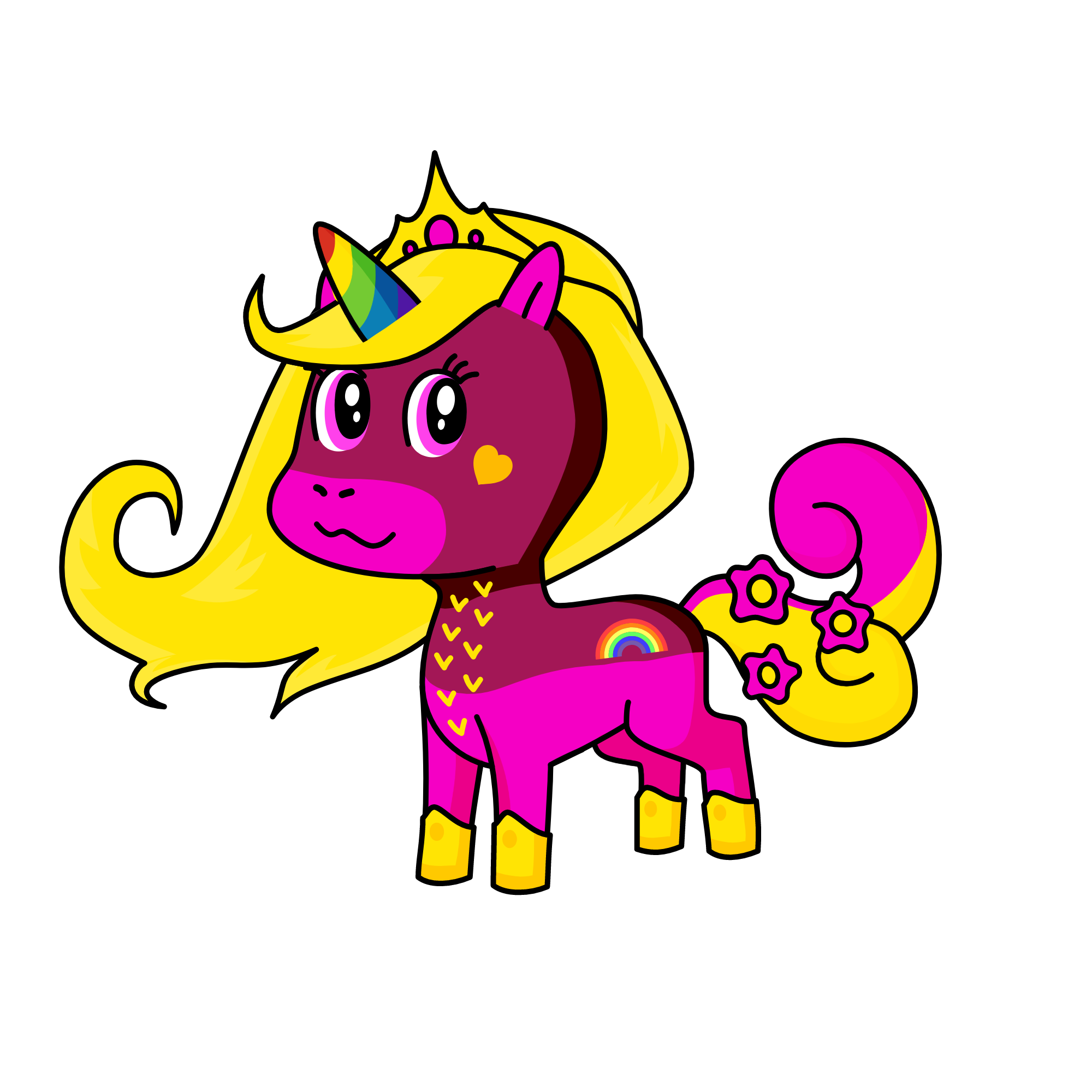 Muzzlemy Heart, the unicorn