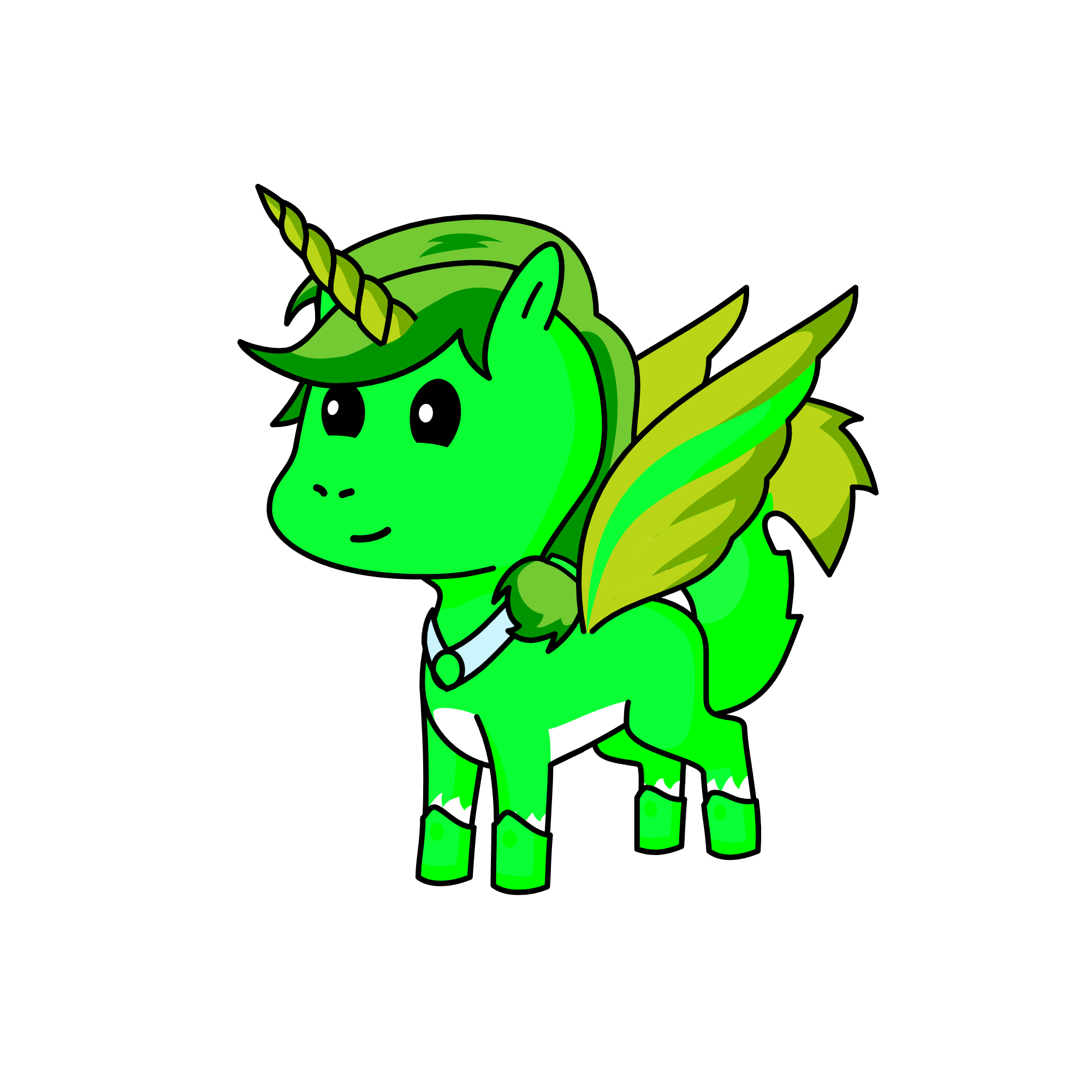 forest protector, the unicorn