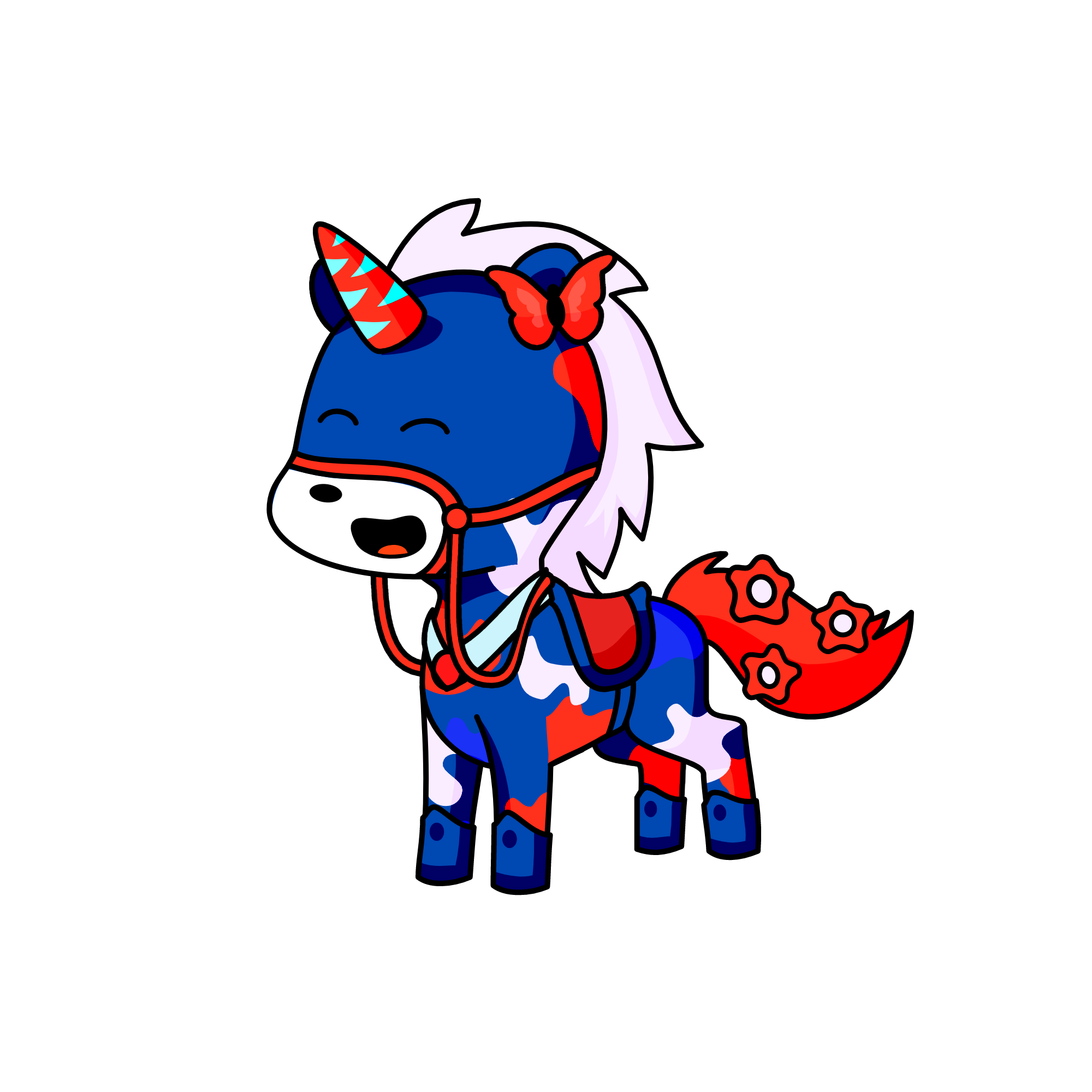 America, the unicorn