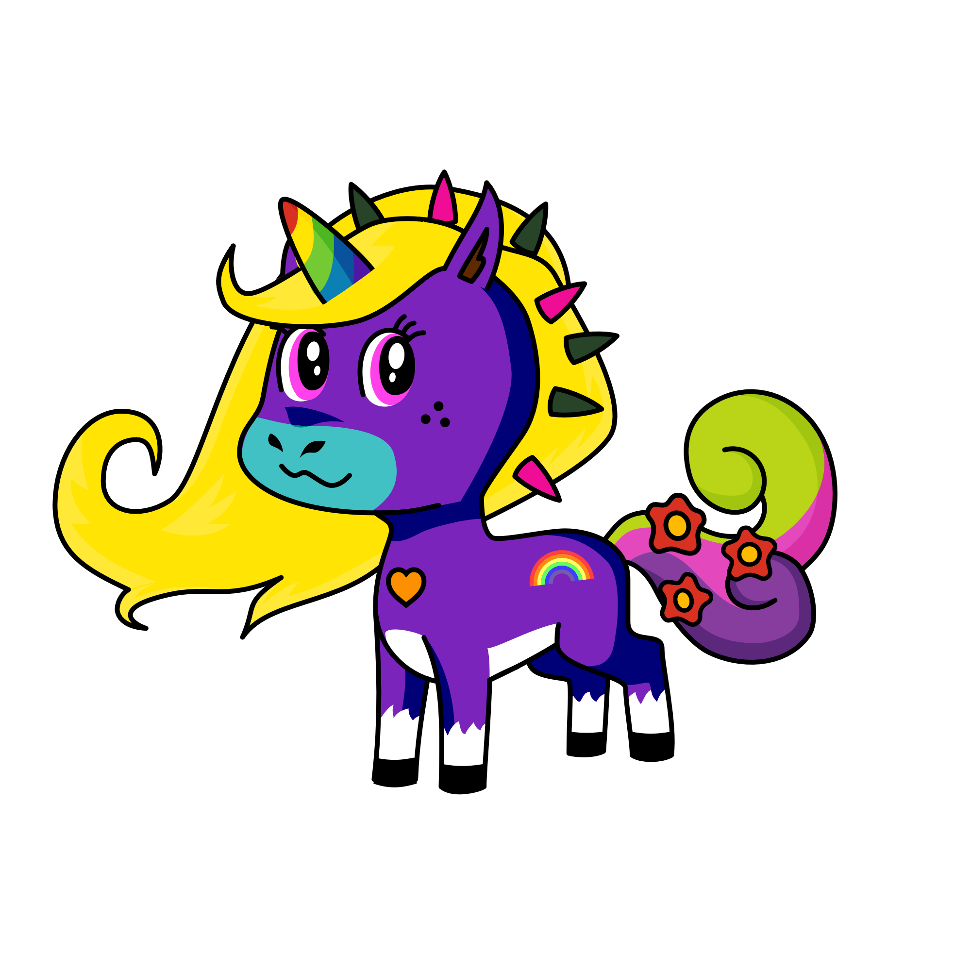 Hildegard, the unicorn
