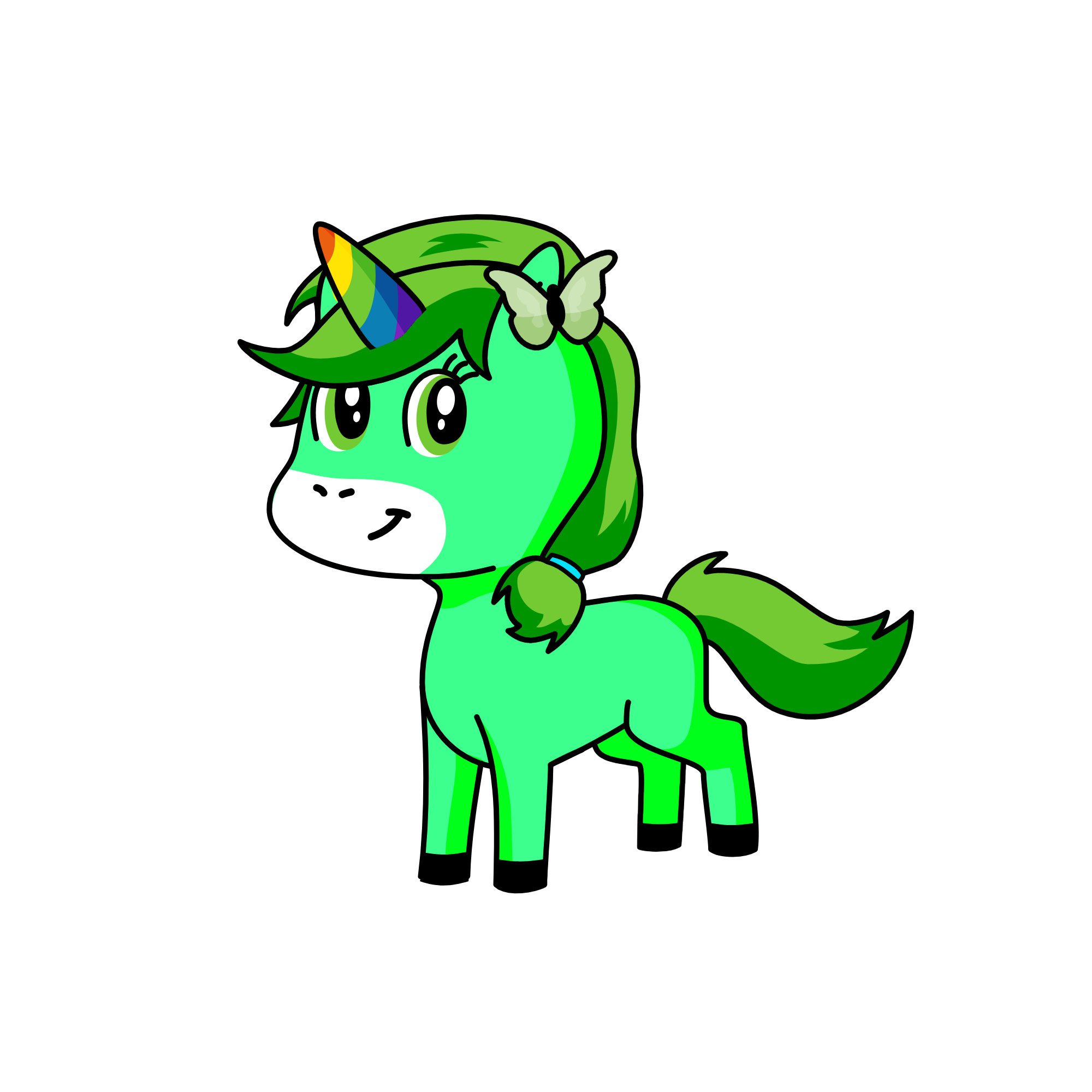 Esmeralda Unicorn of The Jewel Advisors, the unicorn