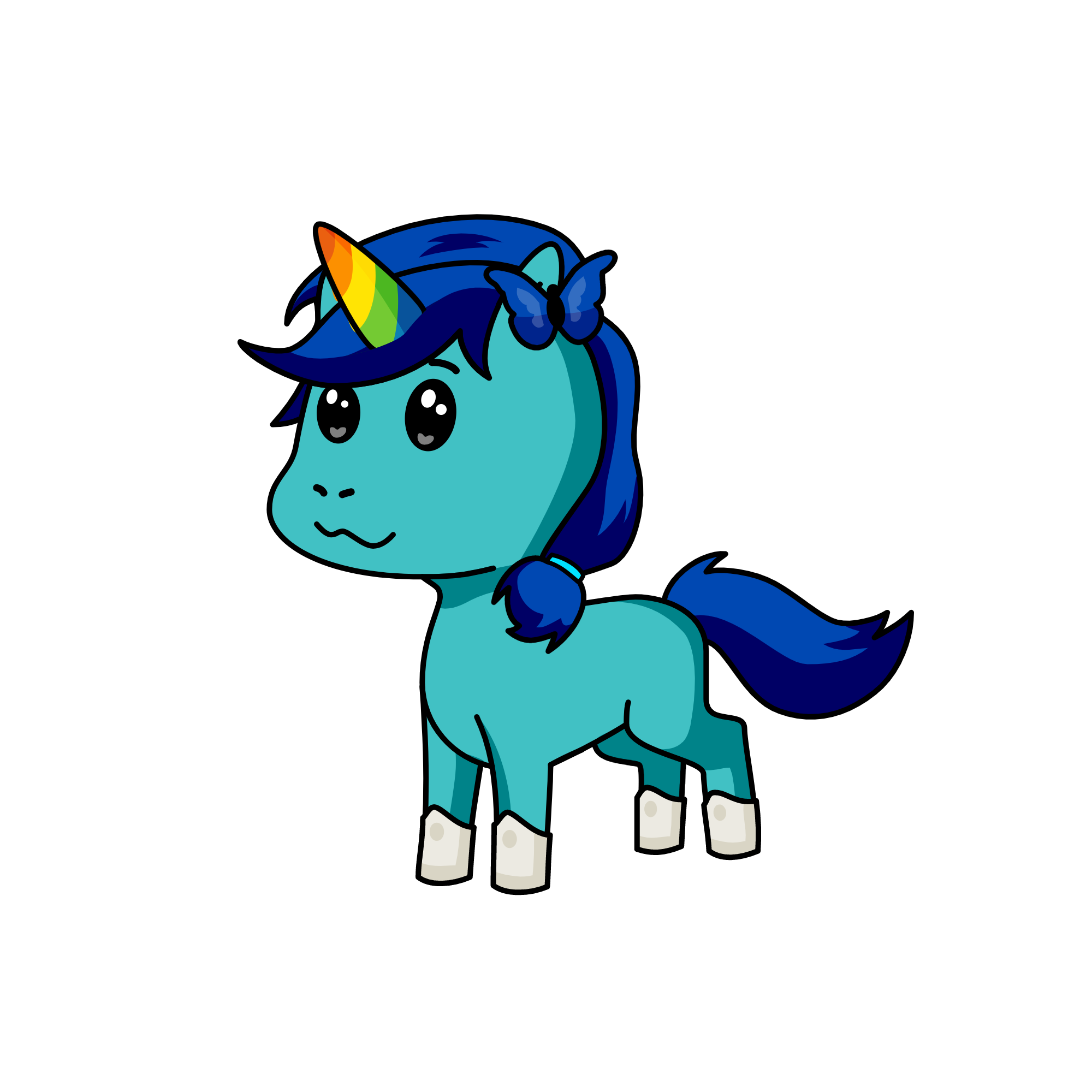Aquamarine   The Note Taker at the Jewel Advisors council, the unicorn
