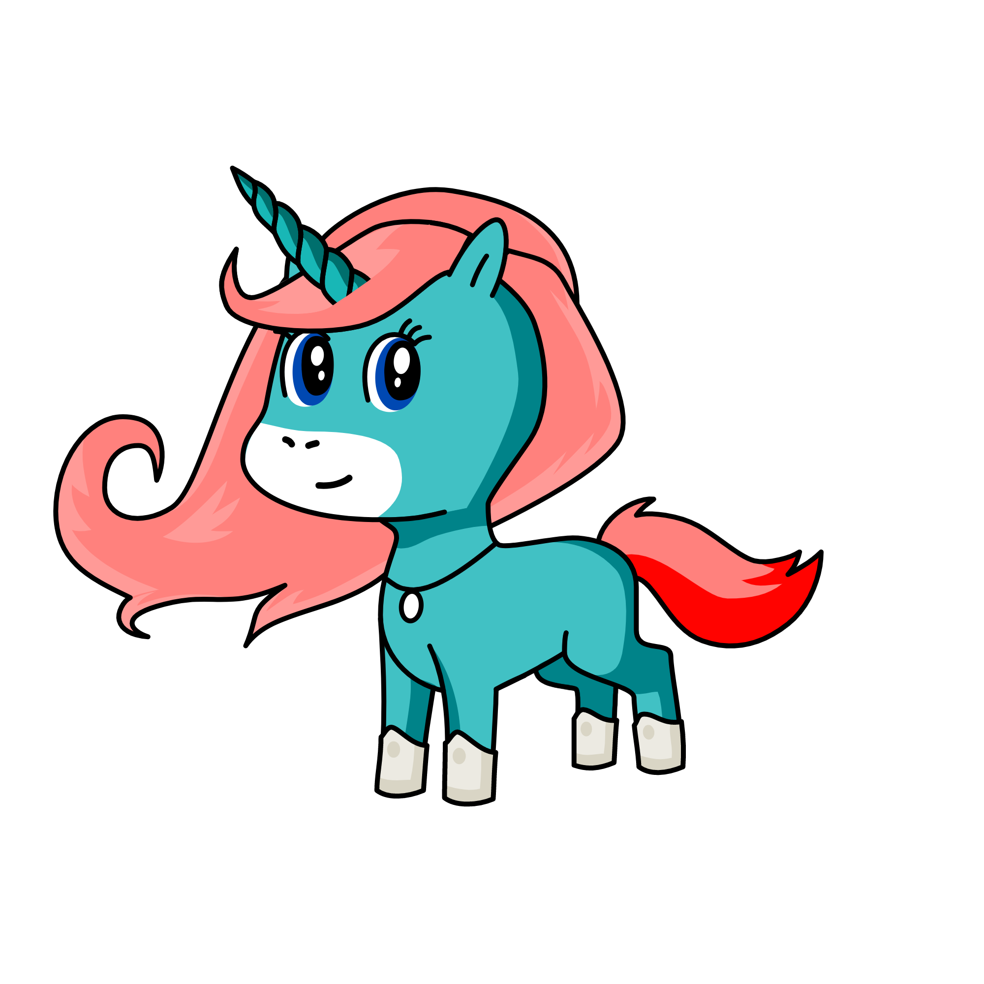 Rosbella The Perfect PeaceMaker, the unicorn