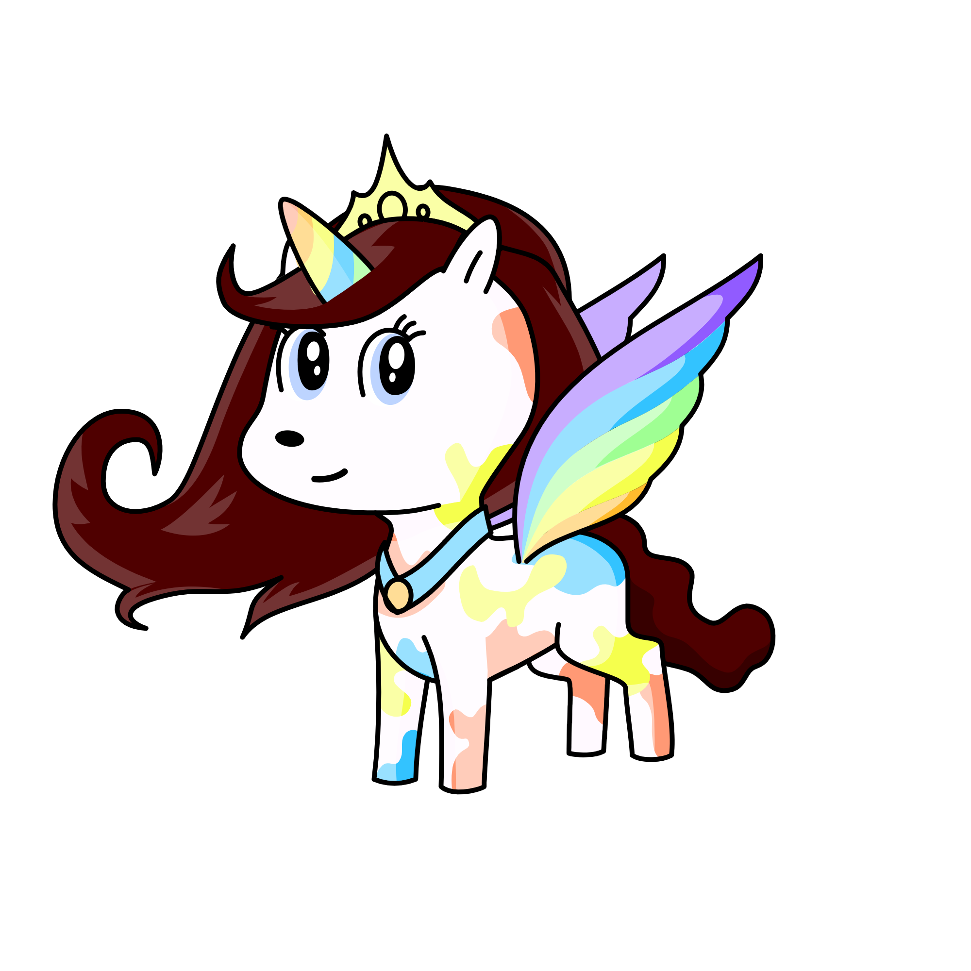 Pastel, the unicorn