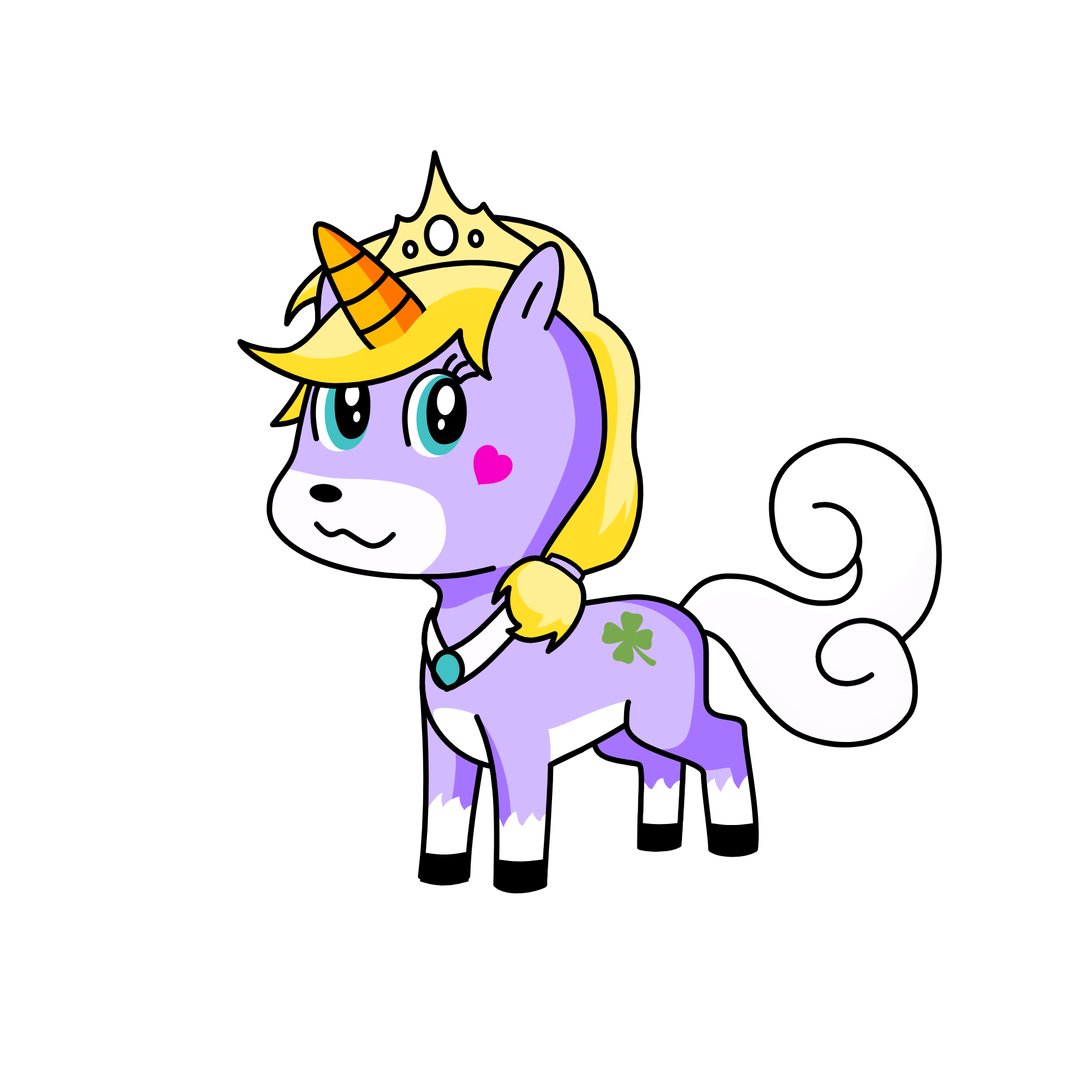 SparklePuff, the unicorn