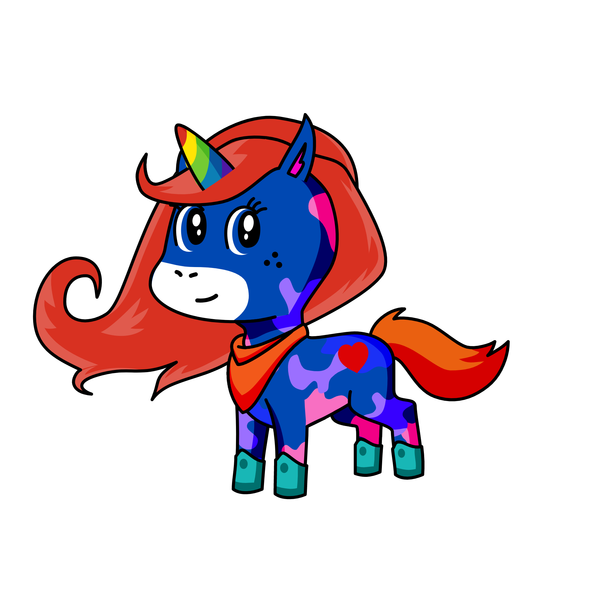 Sky Fire, the unicorn