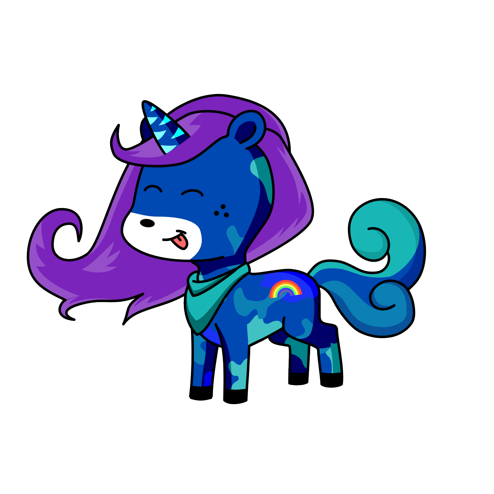 Snowy, the unicorn