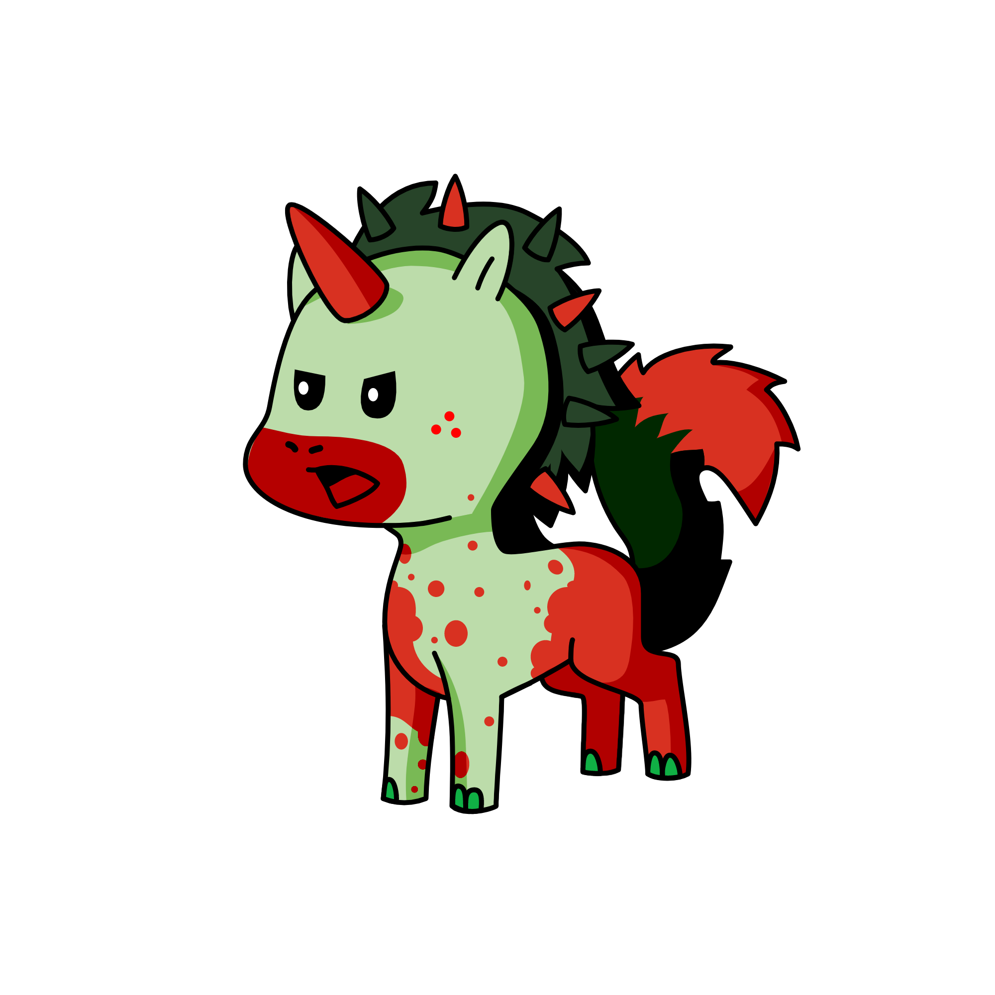 Brainy Boii, the unicorn