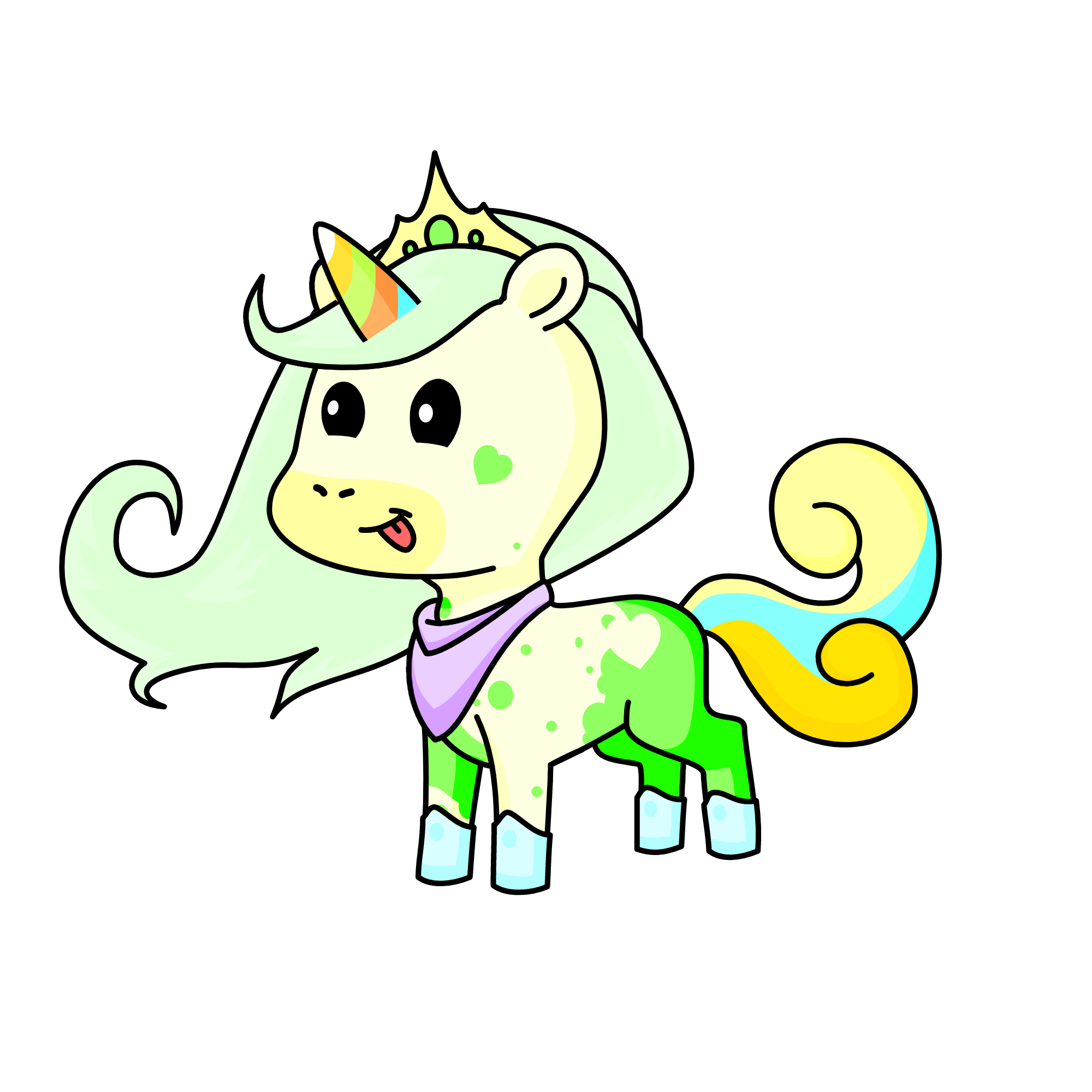 Limemade, the unicorn