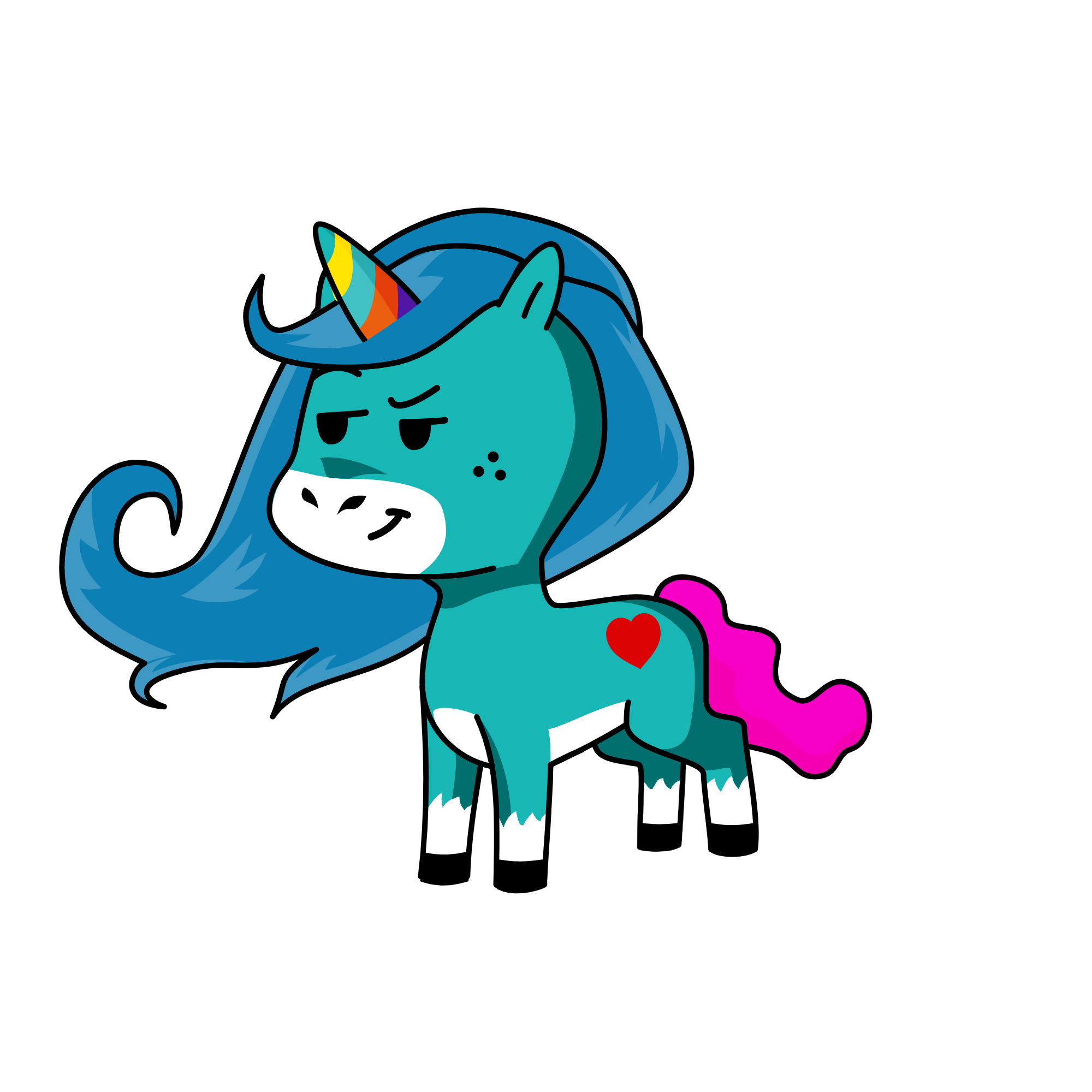 sunshine, the unicorn