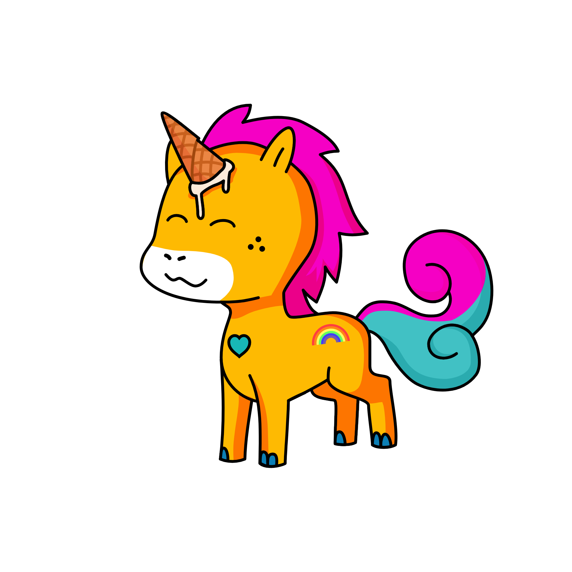 Treasure, the unicorn