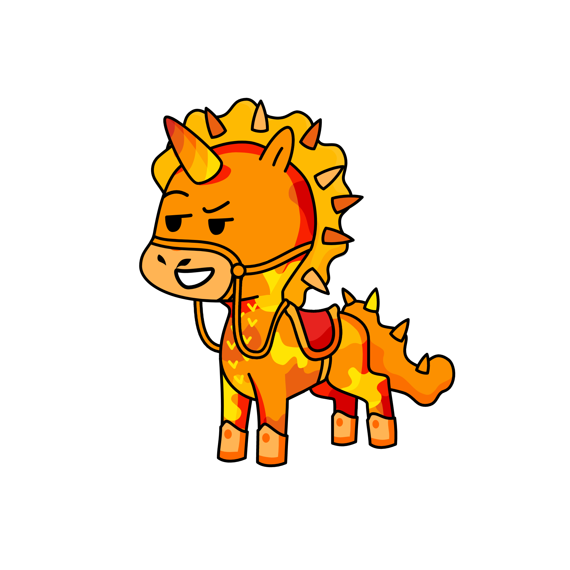 Handsome, the unicorn