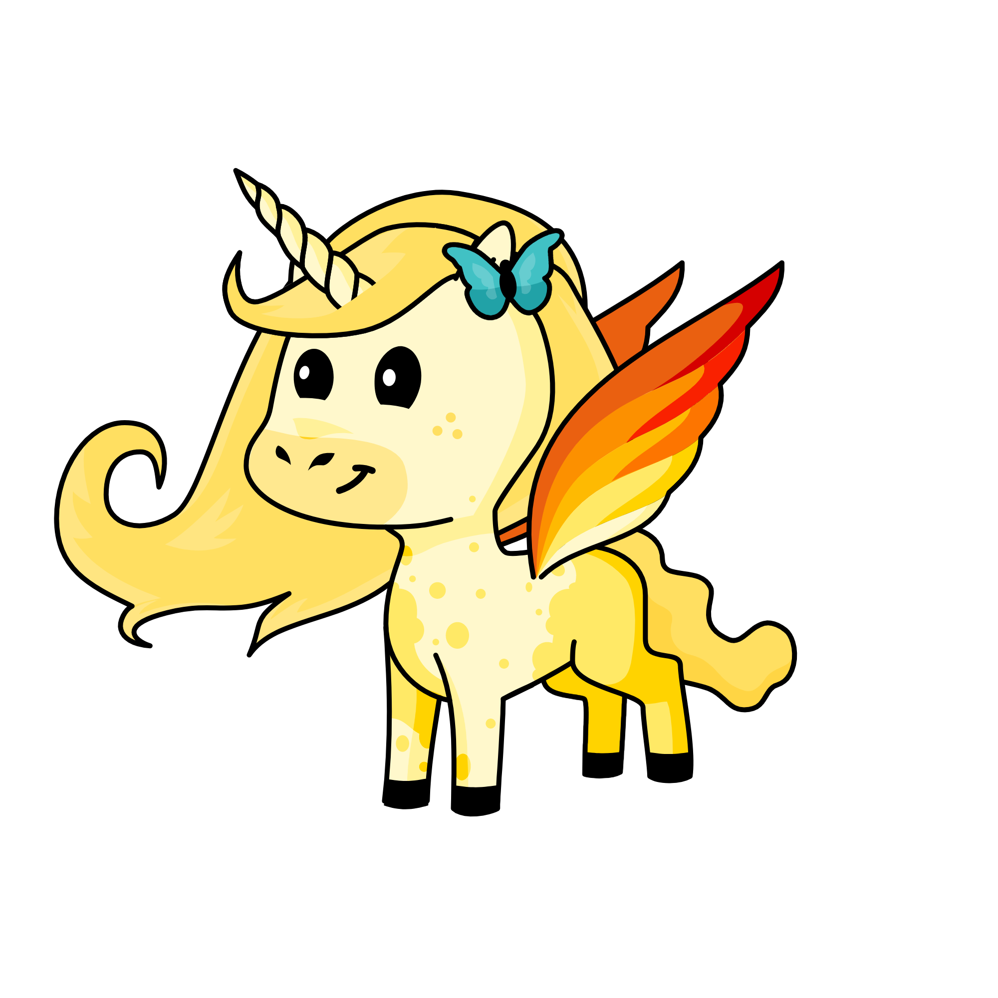 Sunny, the unicorn
