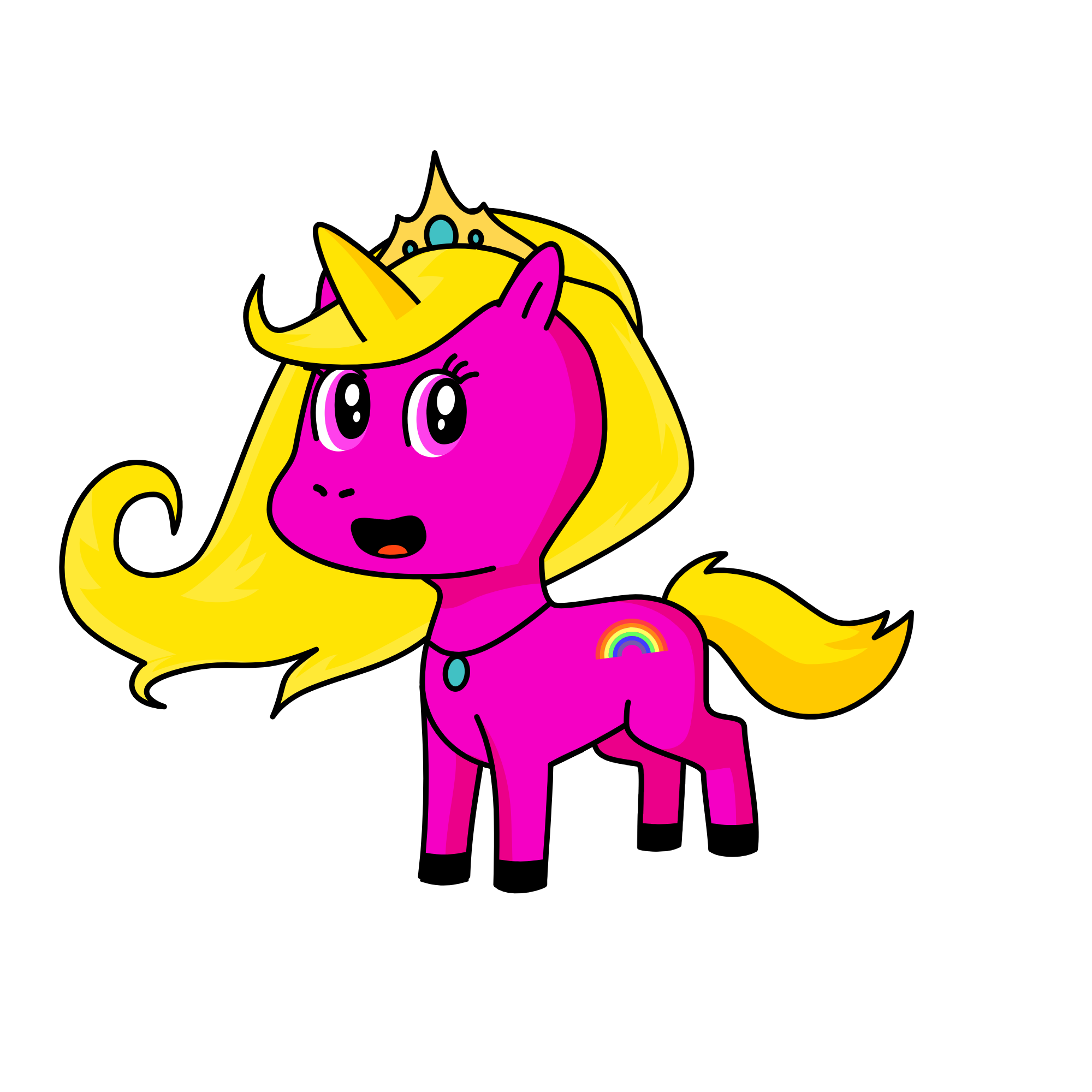 Princess Tatiana, the unicorn