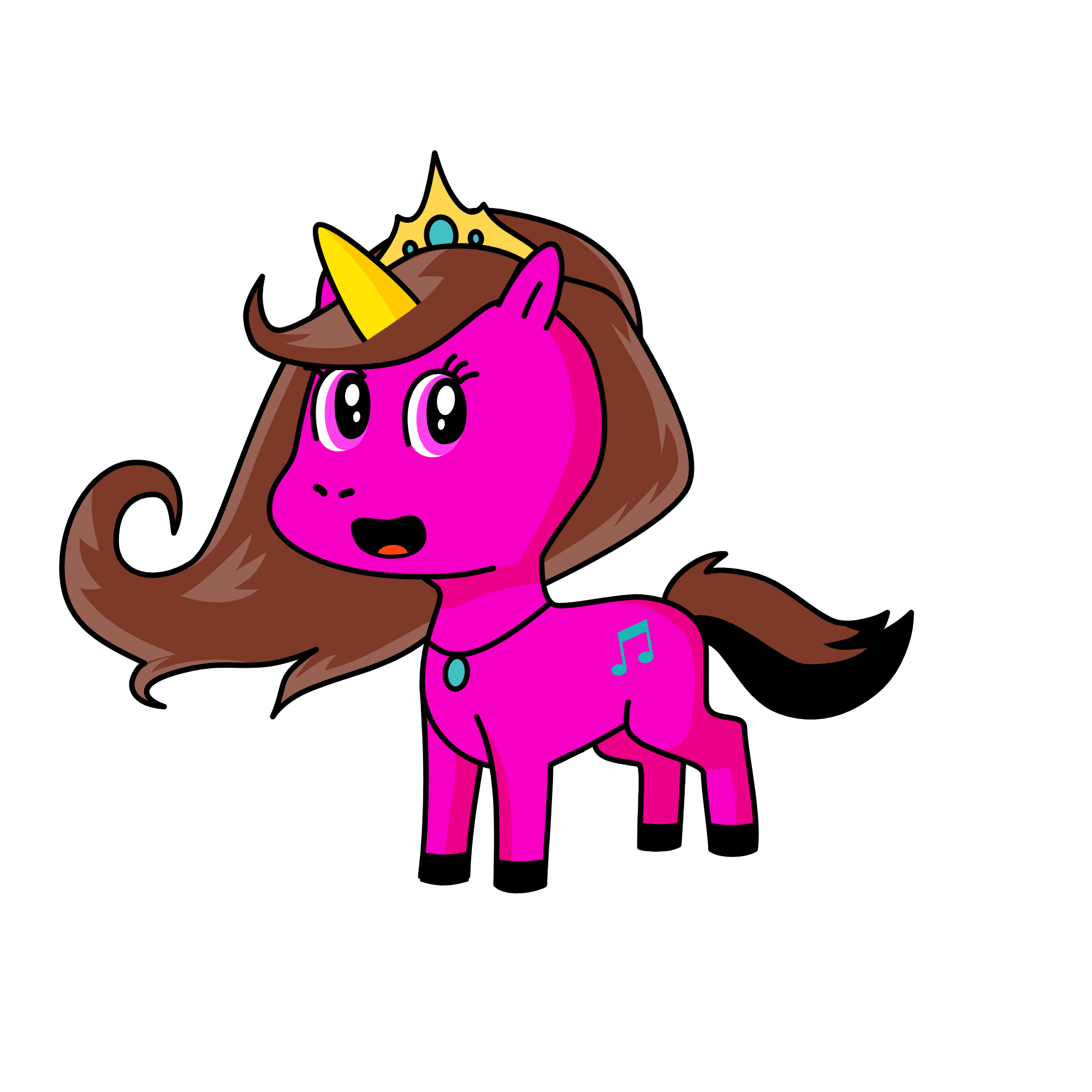 Princess Carla, the unicorn