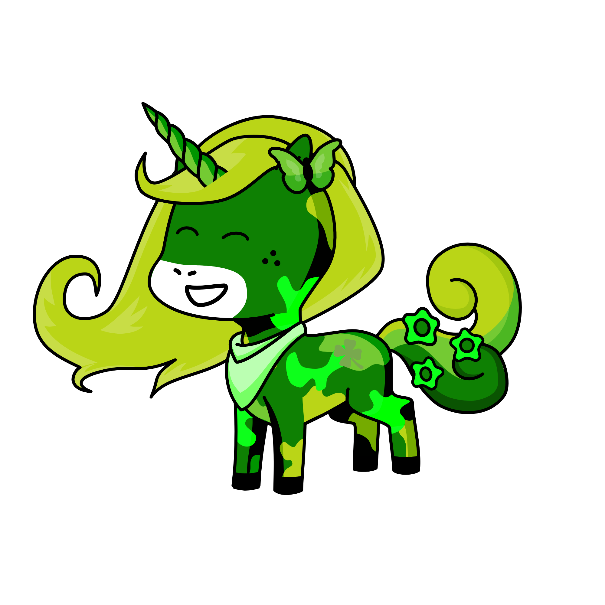 Camo, the unicorn