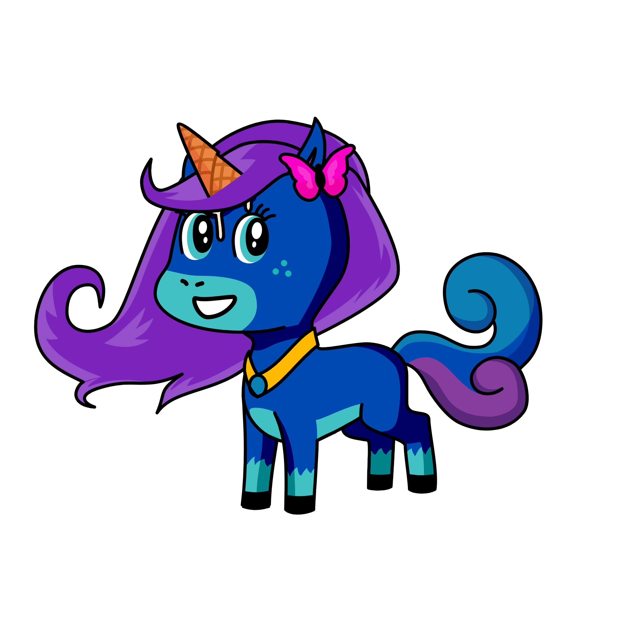 Emily, the unicorn