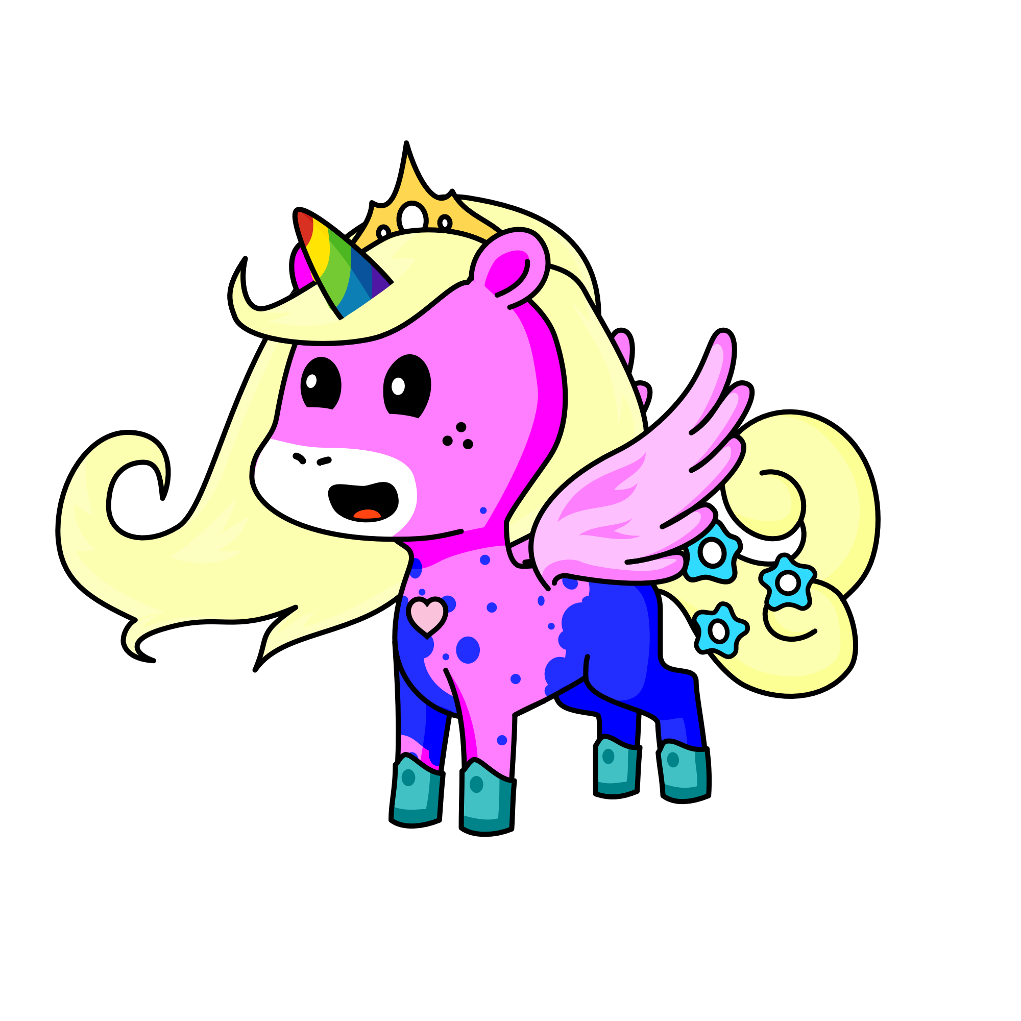 Charlotte, the unicorn