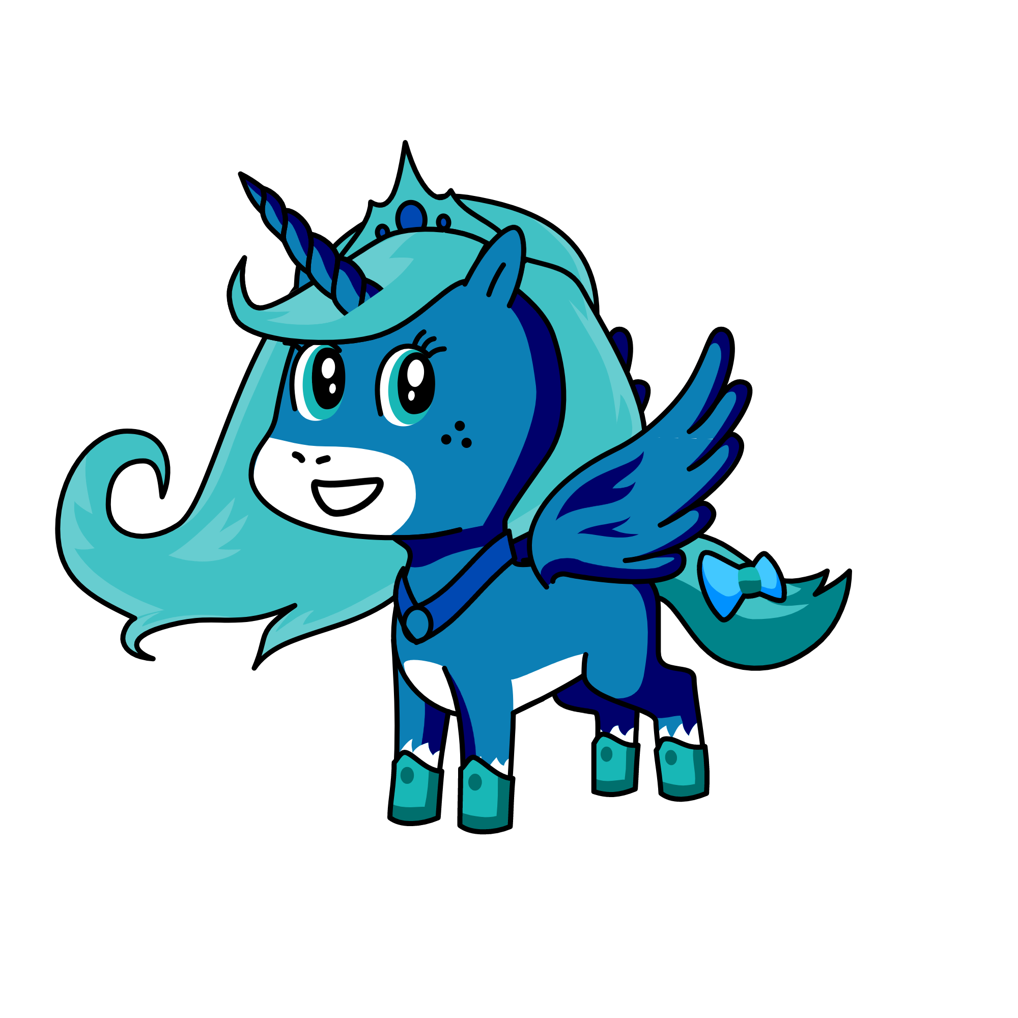 Funneh, the unicorn