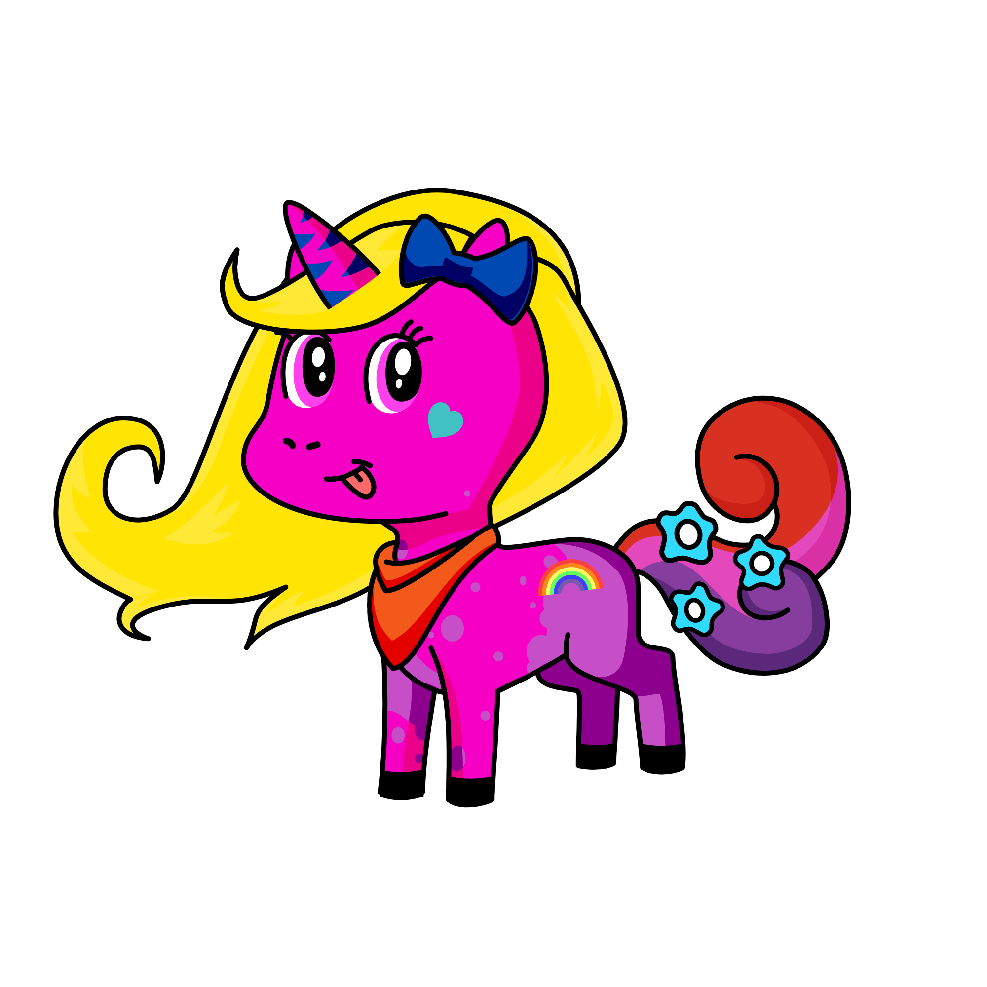 sunny, the unicorn