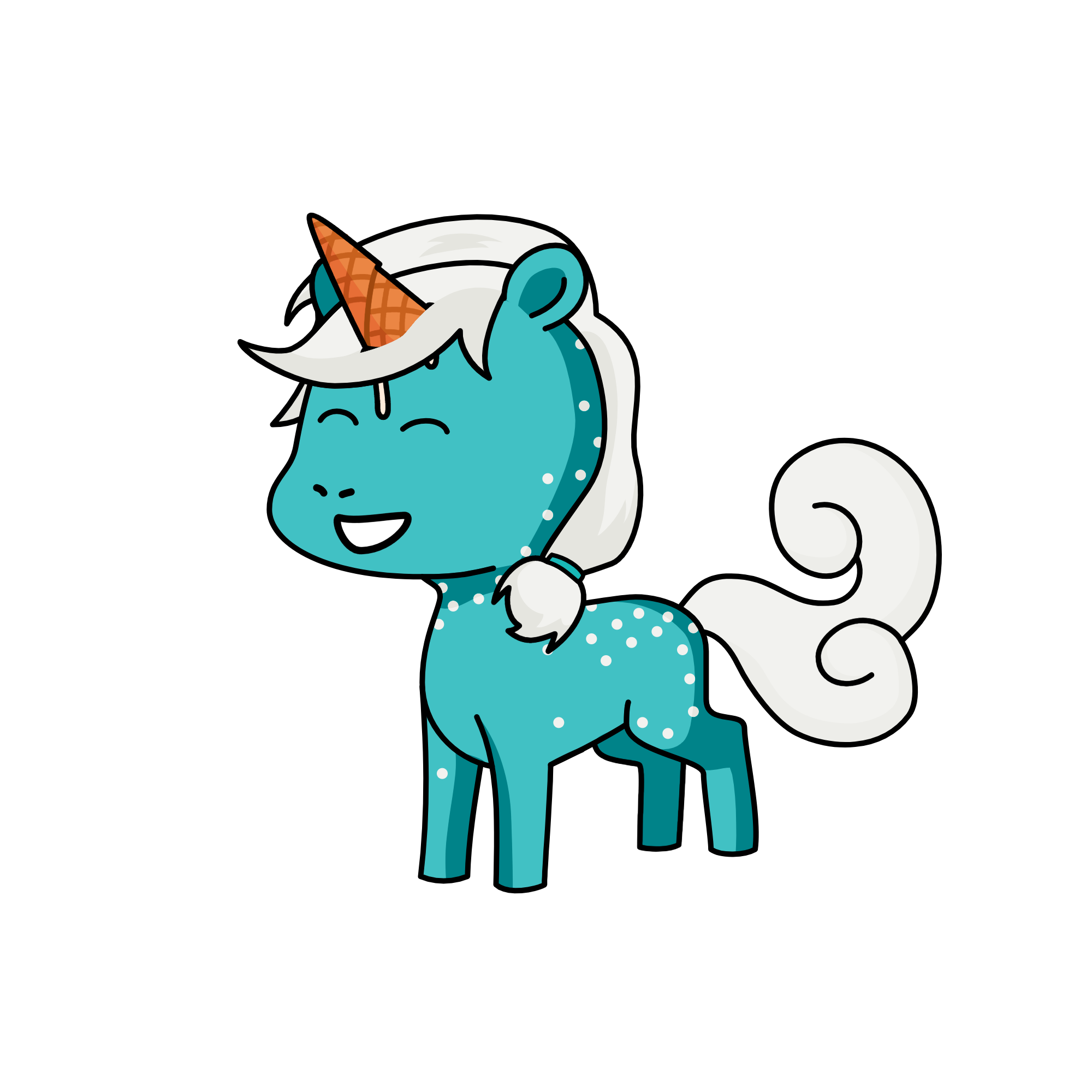 Ice, the unicorn