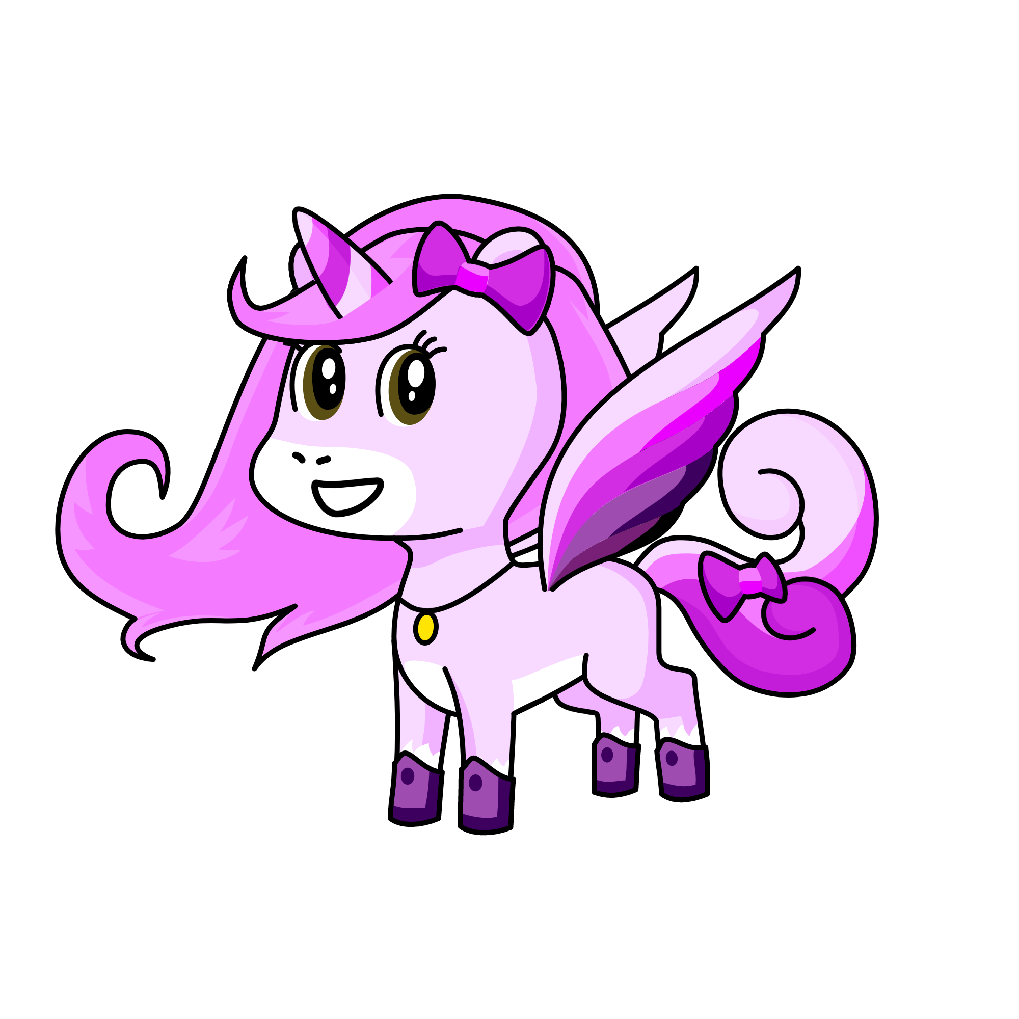 Rainboaw, the unicorn