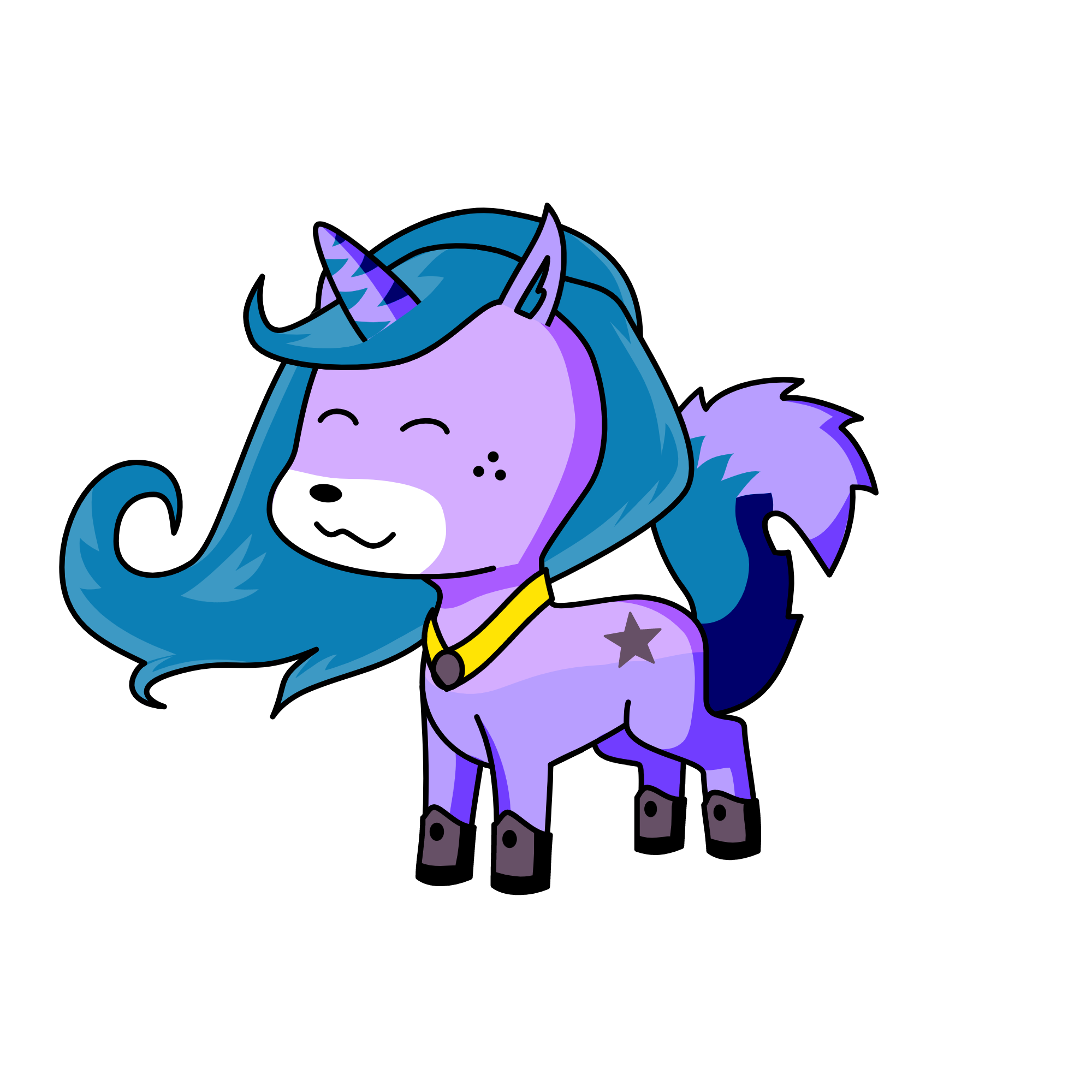 Lunar, the unicorn