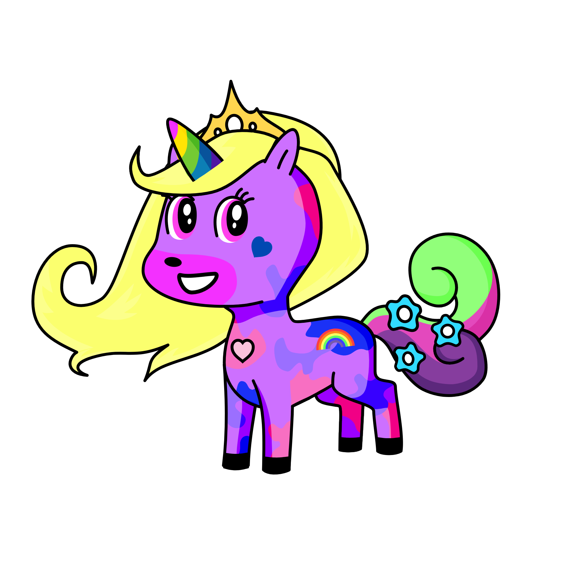 Mila, the unicorn