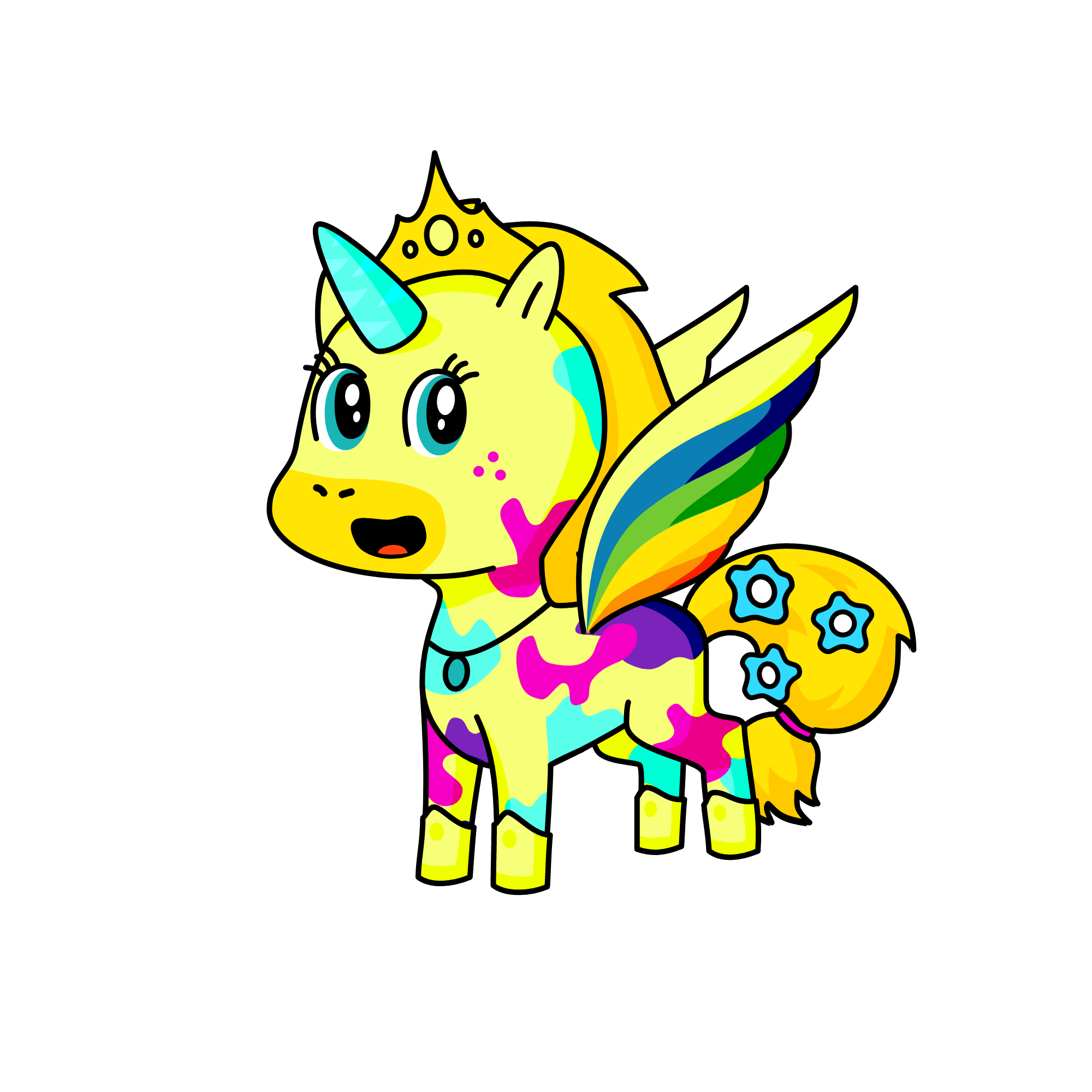 sunshine, the unicorn