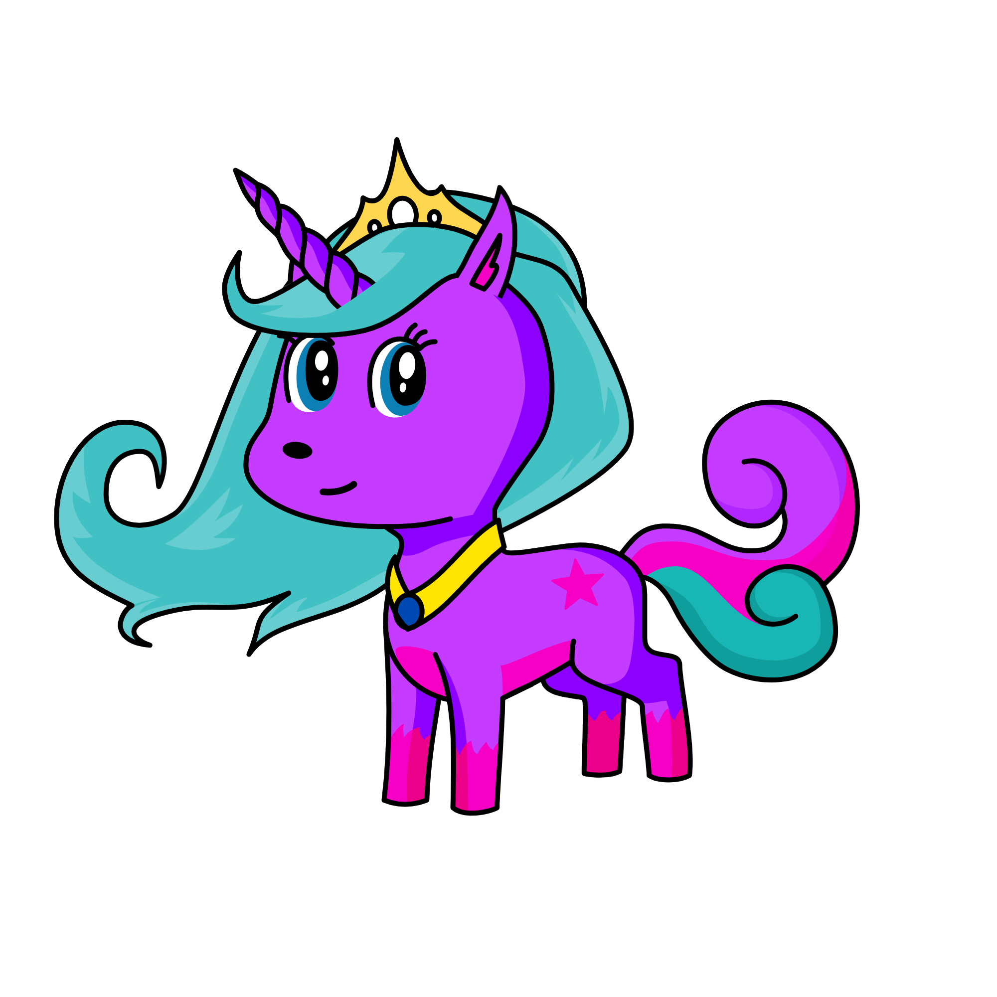 Sky, the unicorn
