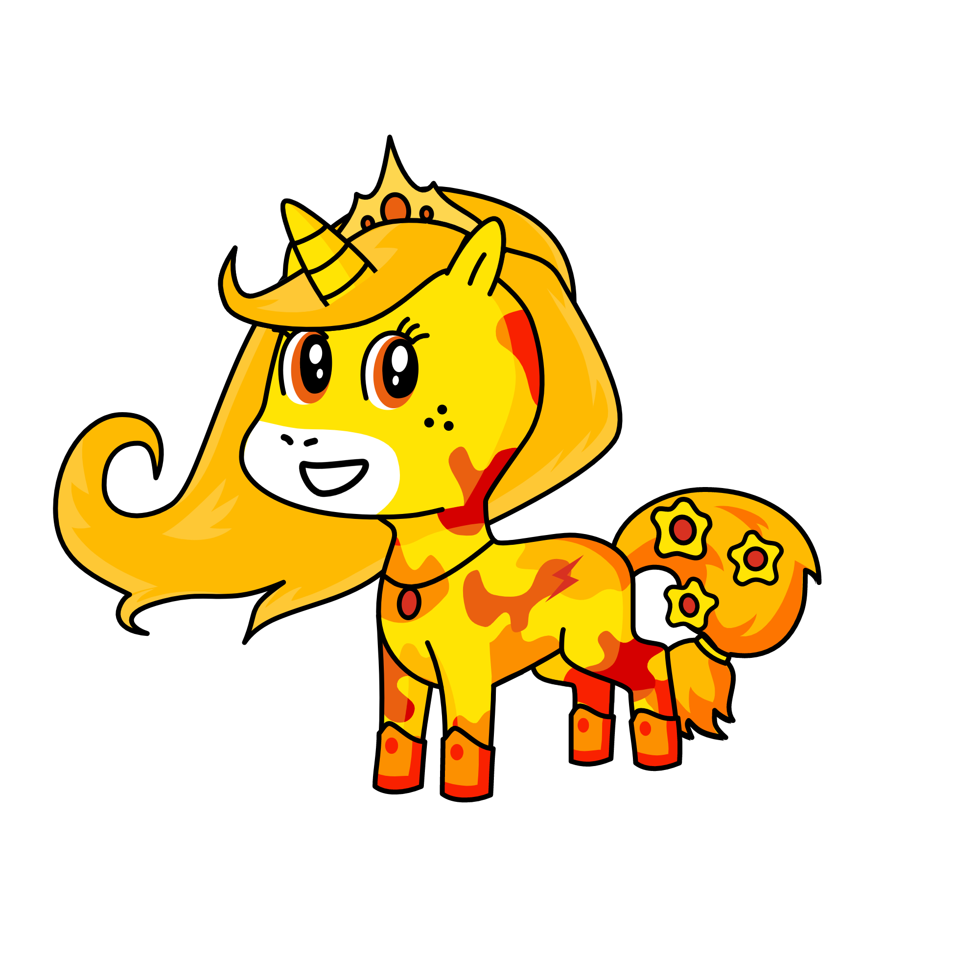 Sunny, the unicorn