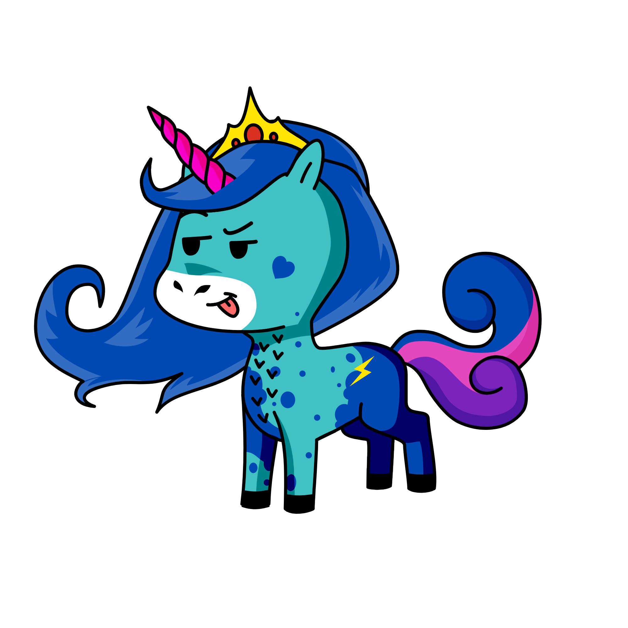Tumesca, the unicorn