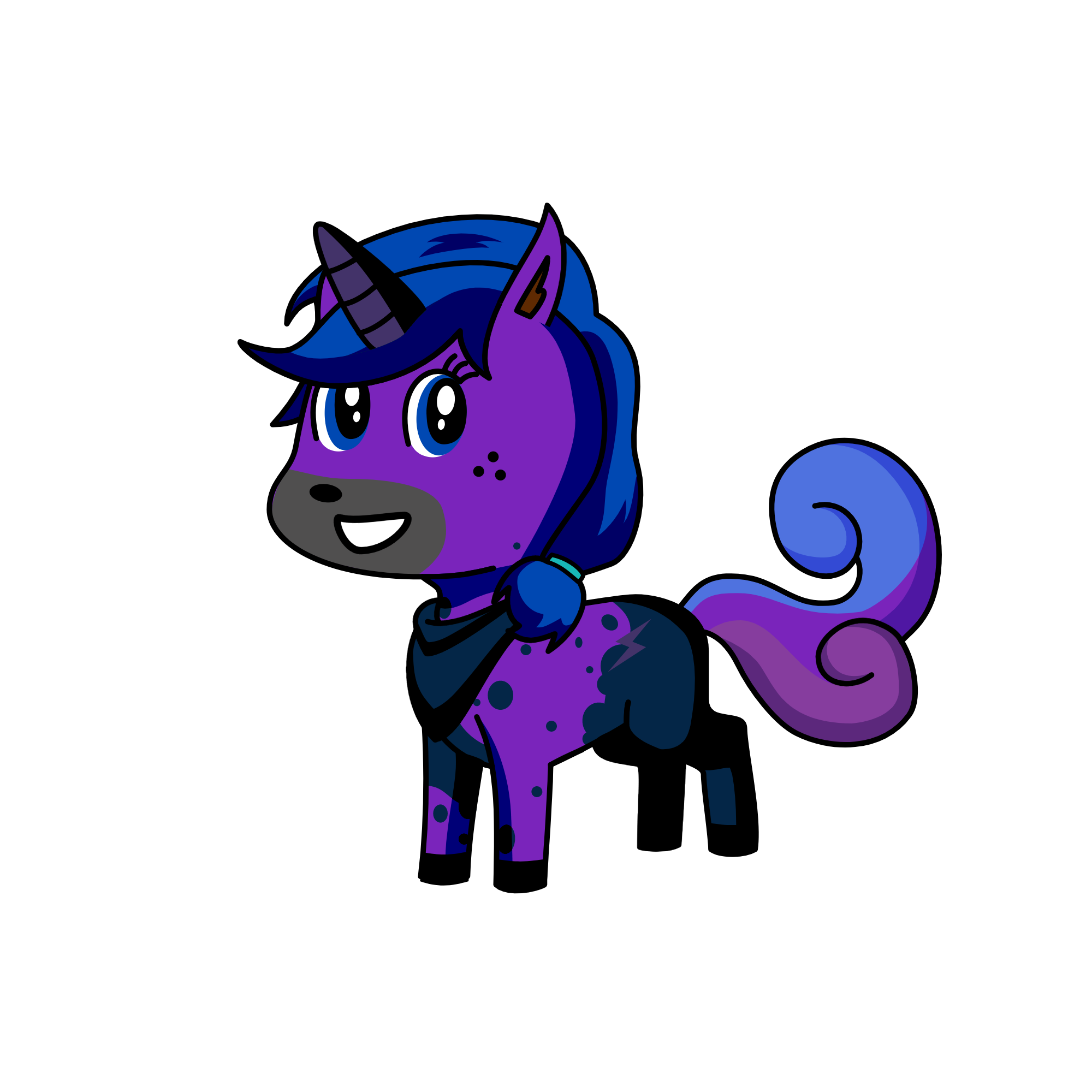 Luna, the unicorn