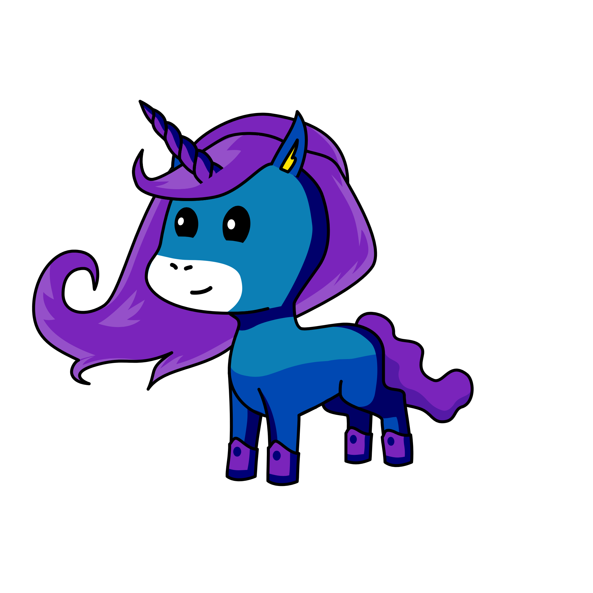 Luna, the unicorn