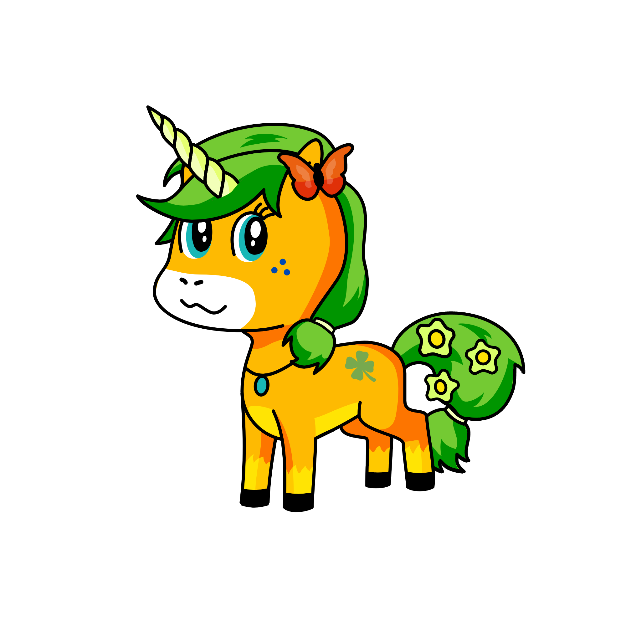 Flora, the unicorn