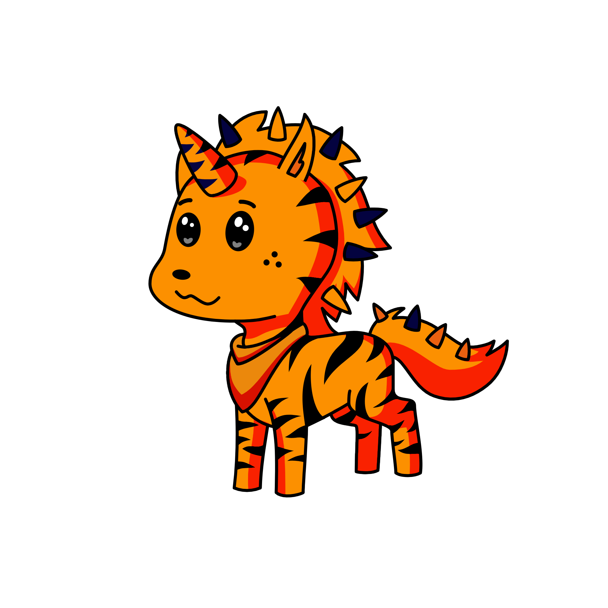Tiger, the unicorn