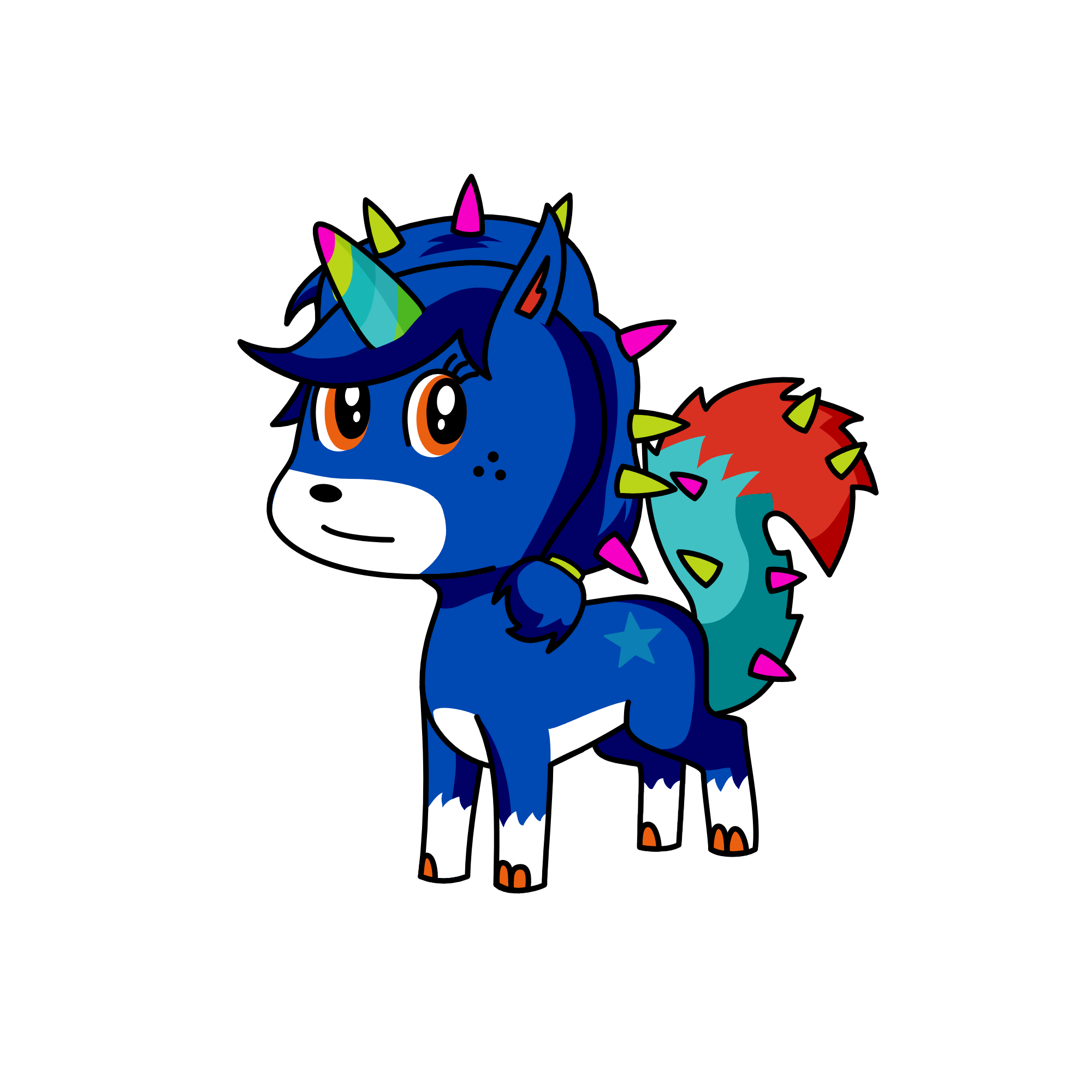Magic, the unicorn