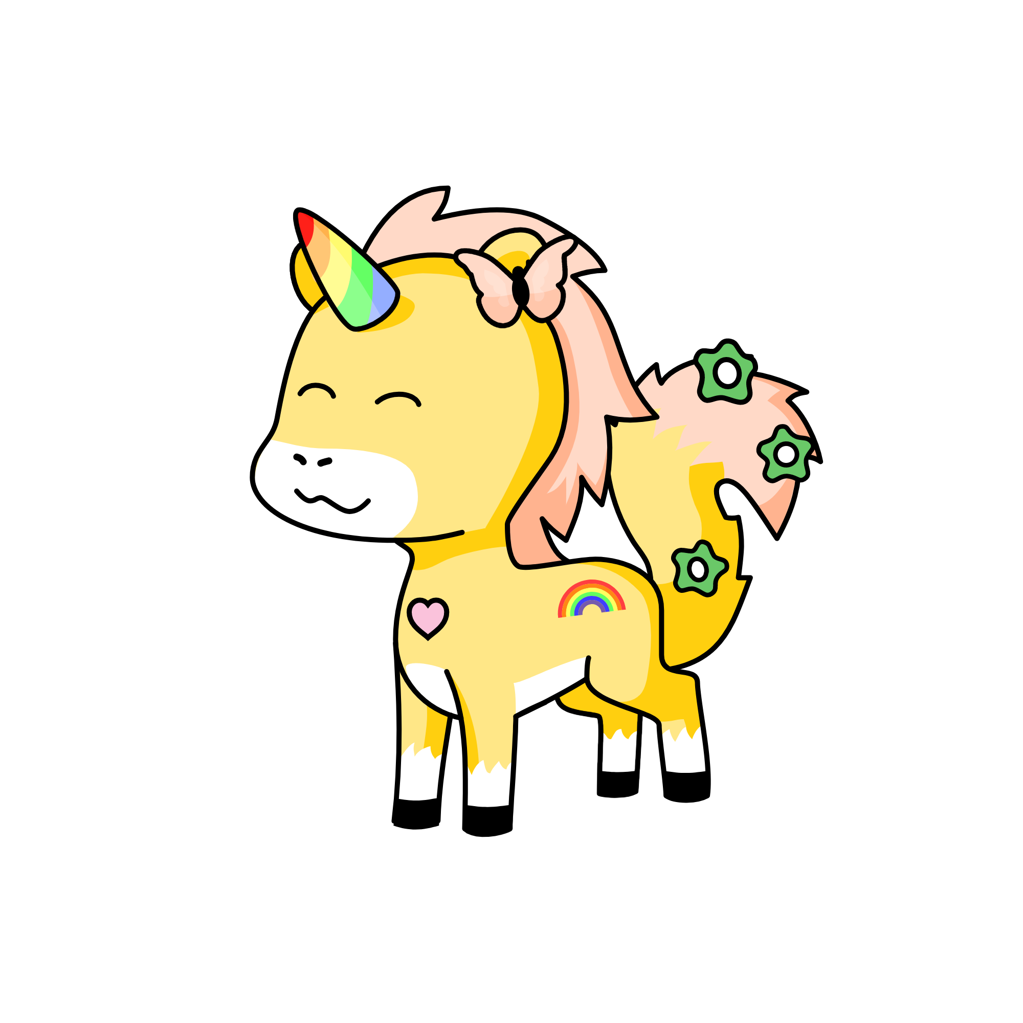 Sweet bolt, the unicorn