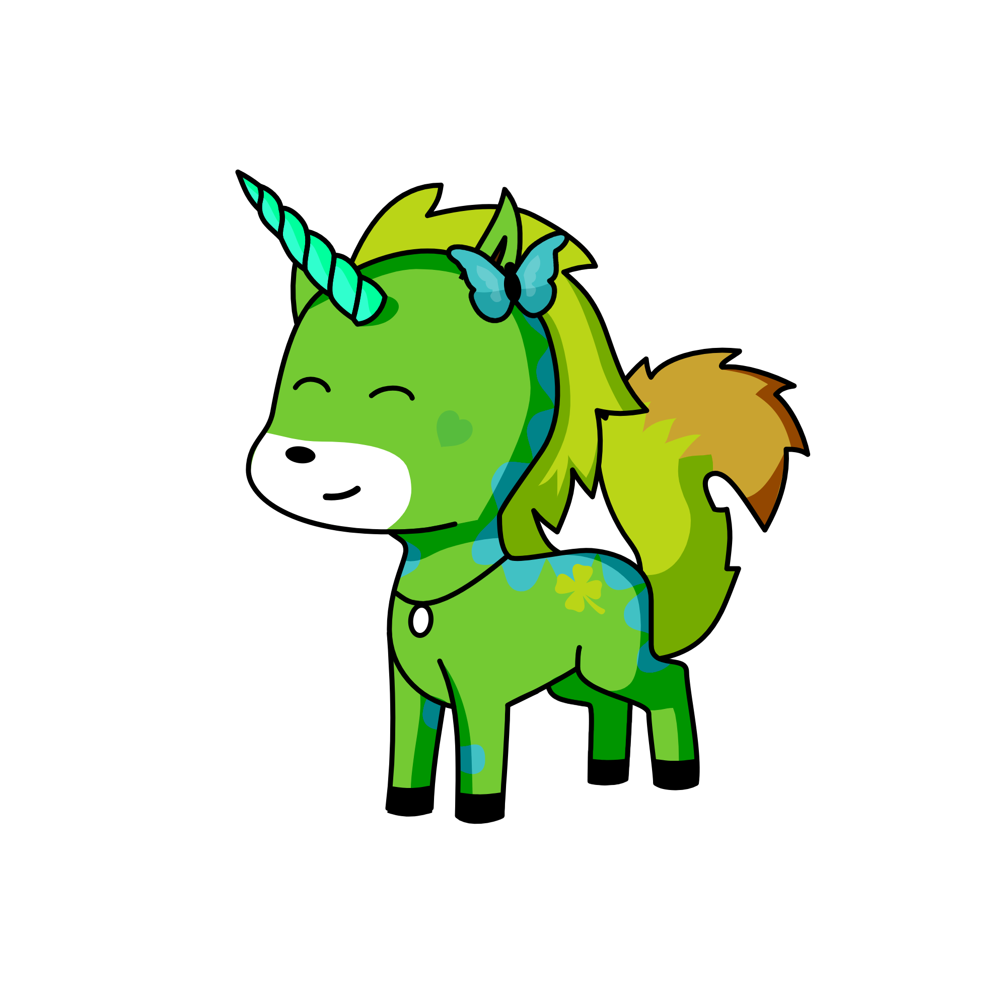 Greengrass, the unicorn
