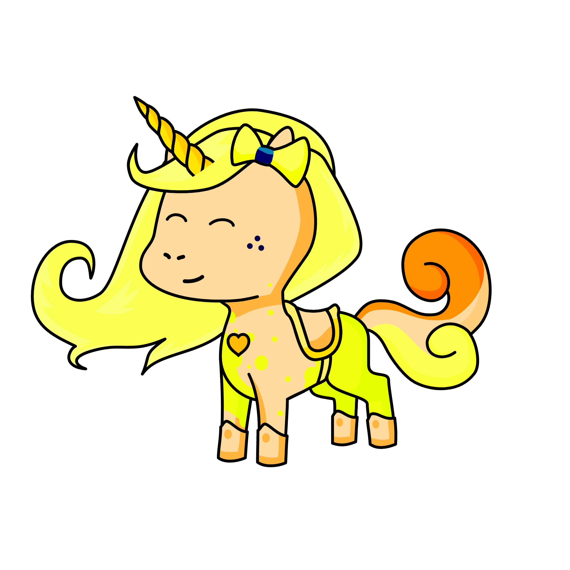Banana, the unicorn