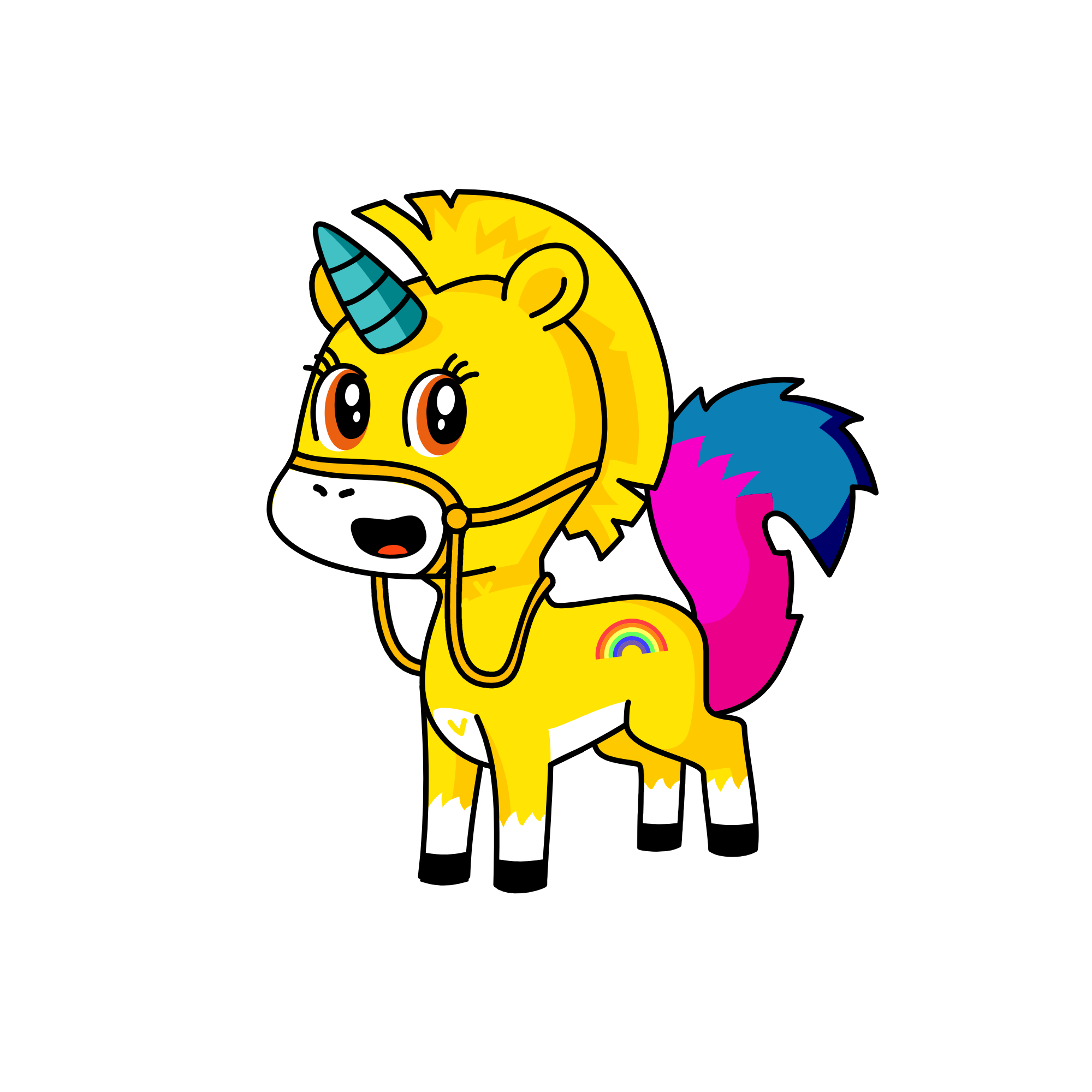 smarrty party, the unicorn