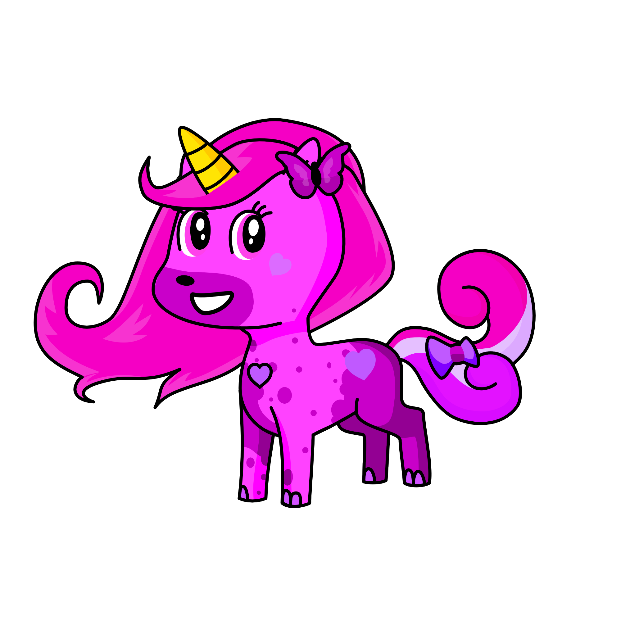 wolkje, the unicorn