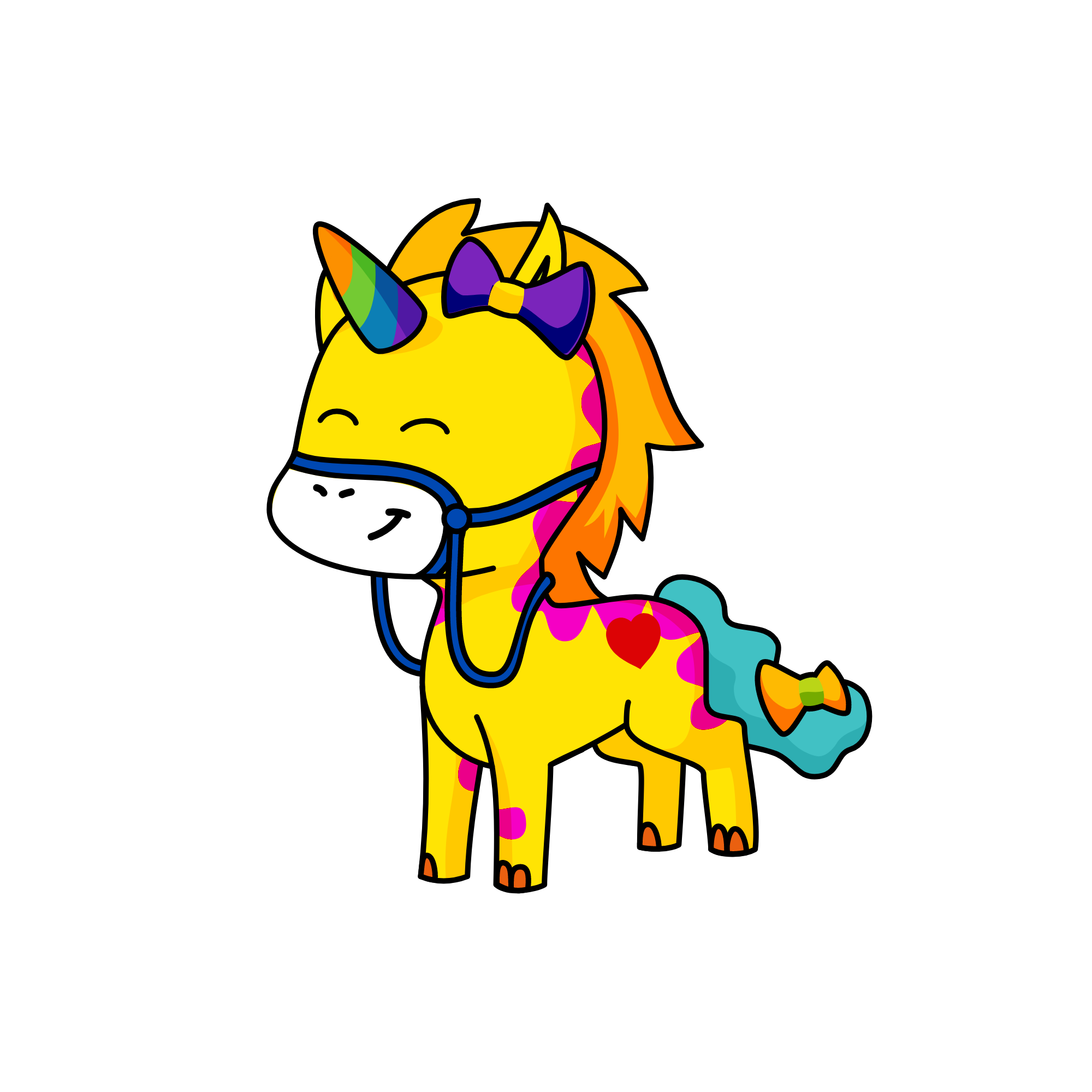 UnicornioDeGaby, the unicorn